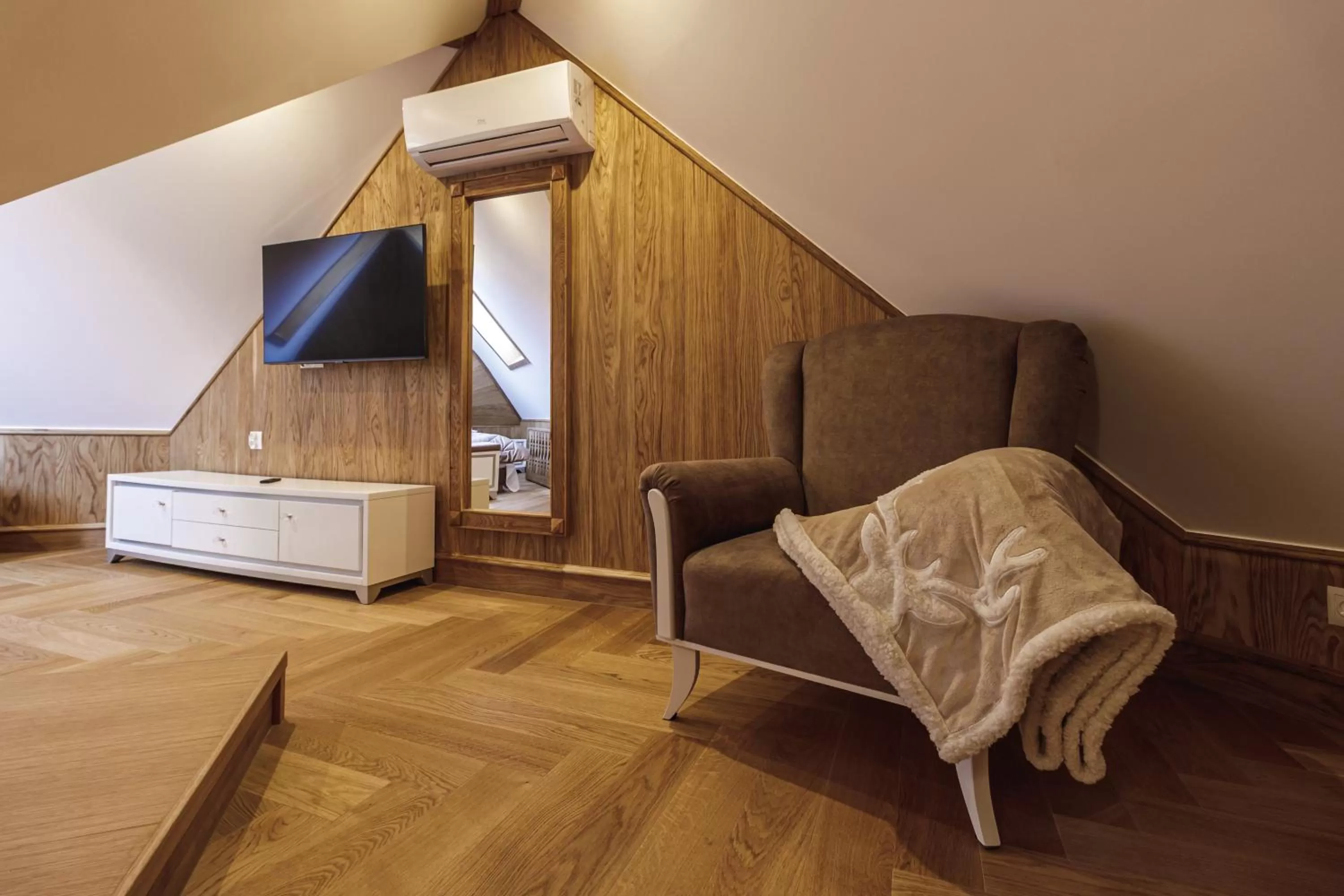 TV and multimedia, Seating Area in Jagiellońska Residence