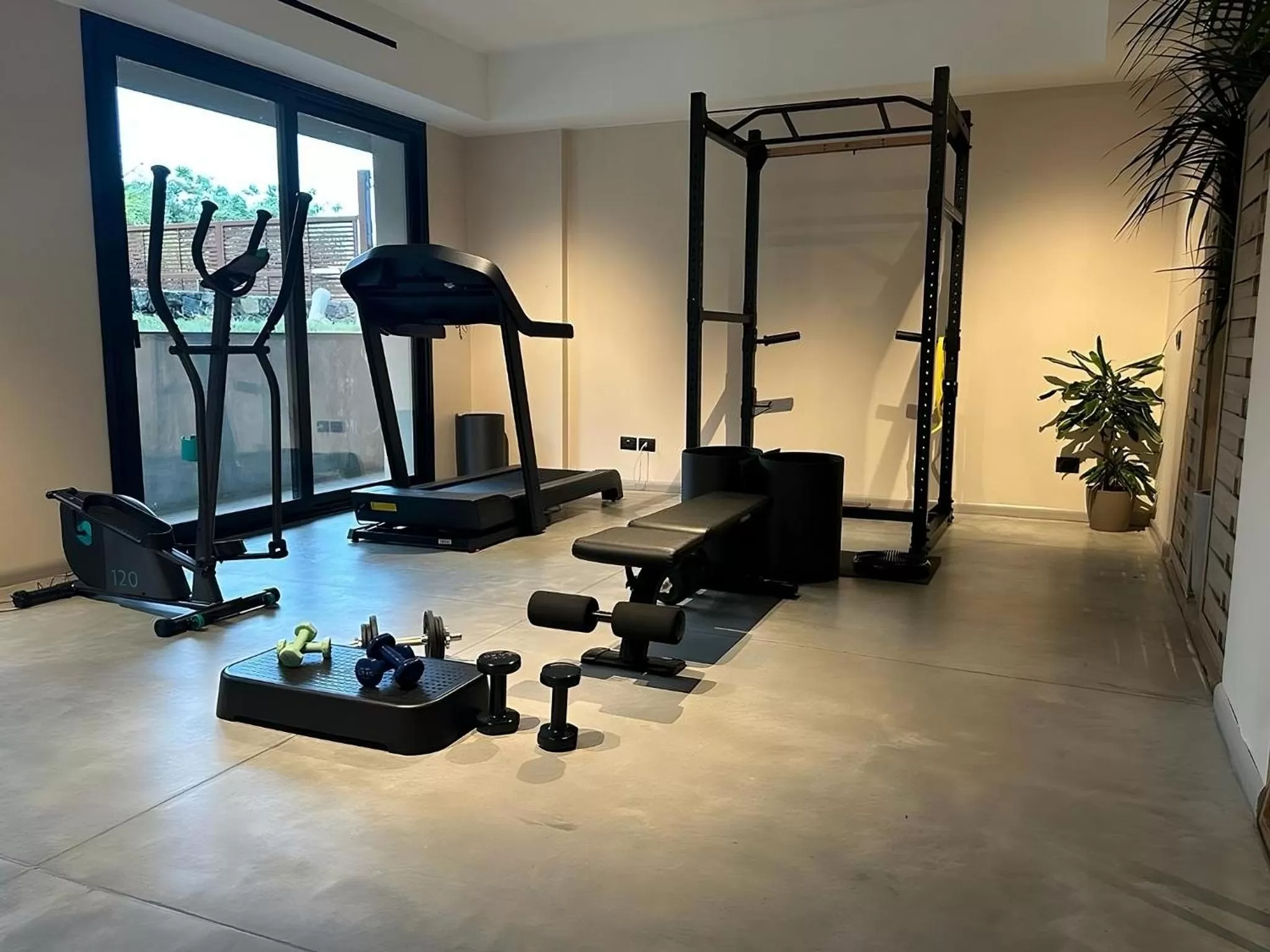 Fitness centre/facilities in Ollen apartments