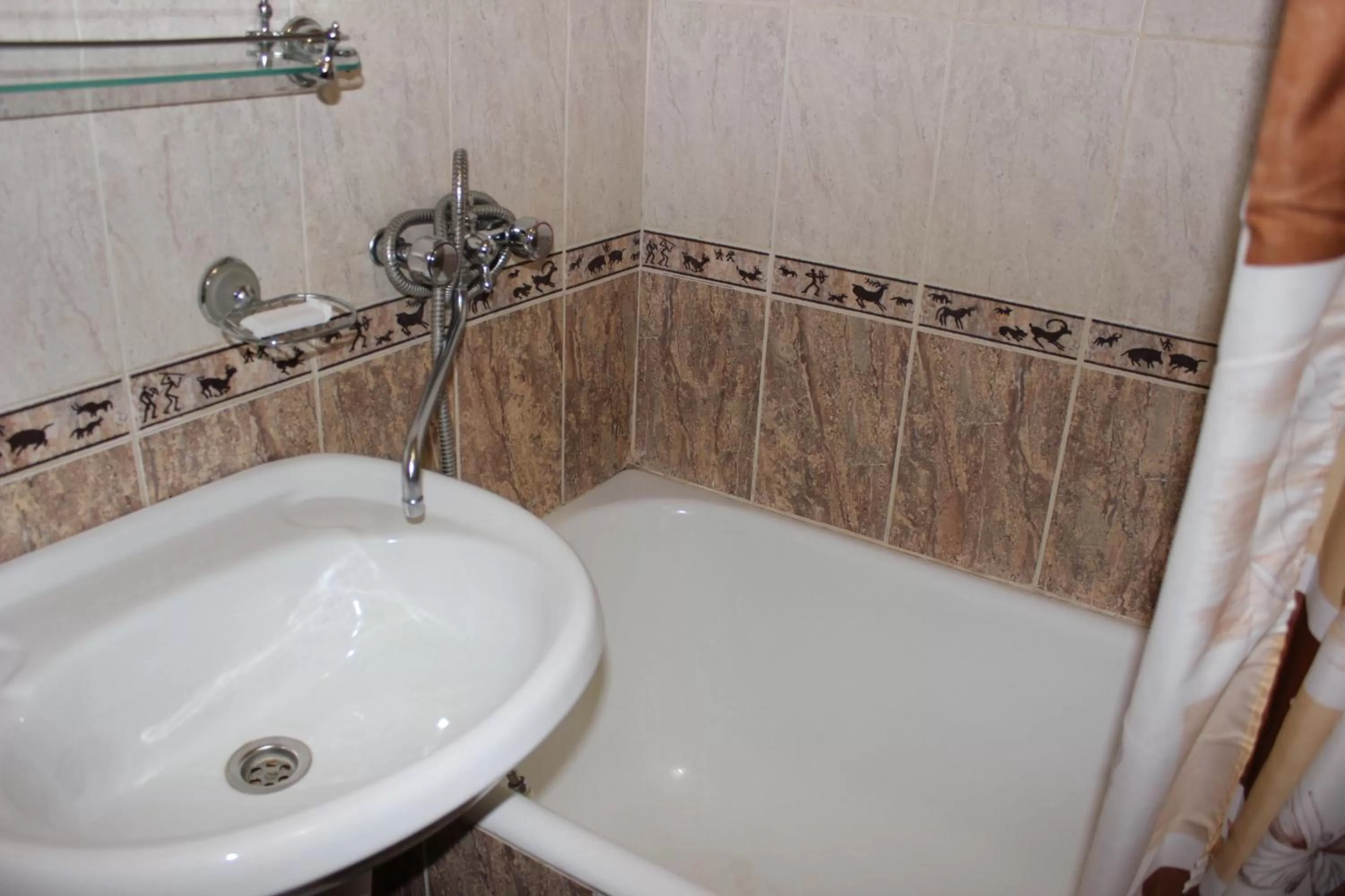 Bathroom in Ust-Kamenogorsk Hotel