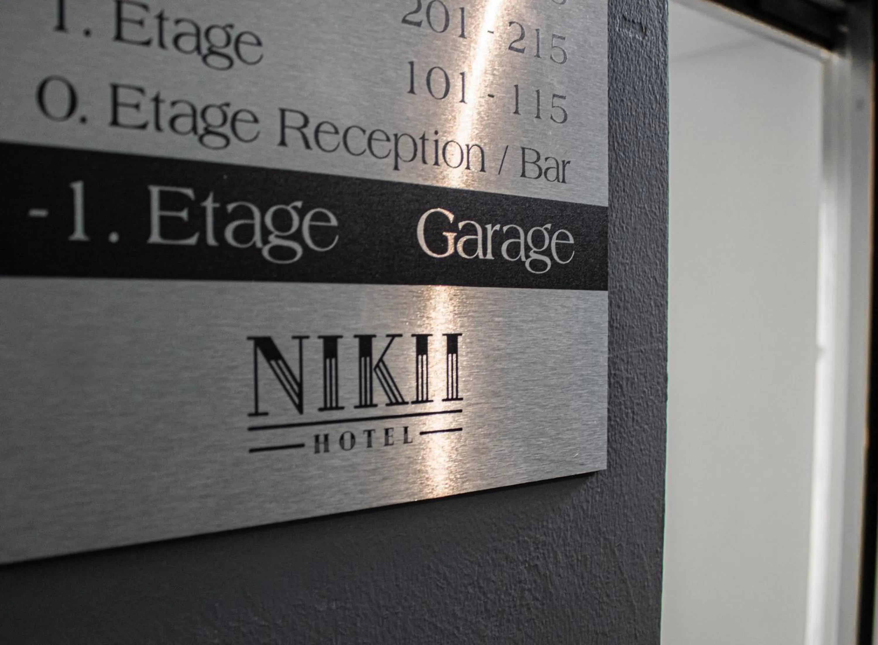 Parking in Nikii City Hotel