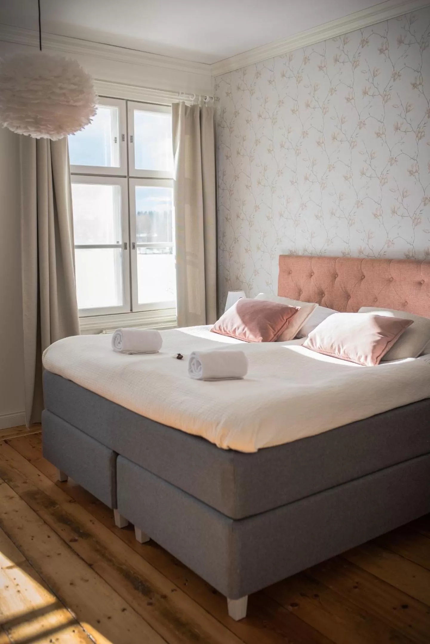 Bed in Vanha pappila Hetki Oy