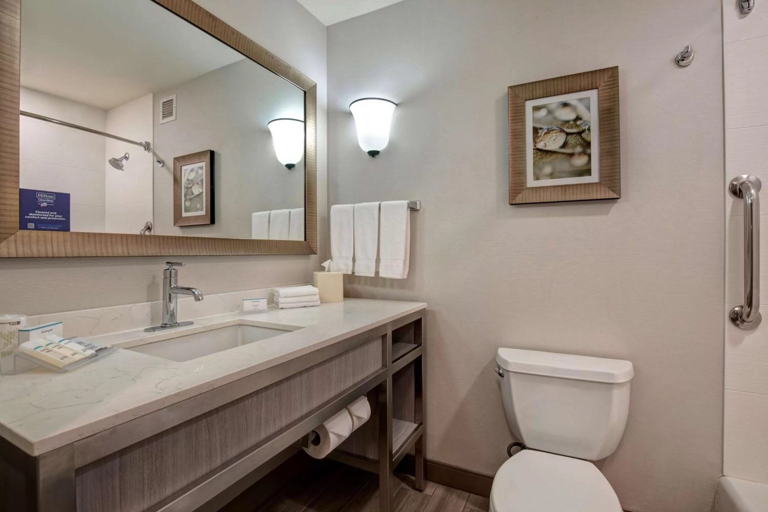 Bathroom in Hilton Garden Inn Portland/Beaverton