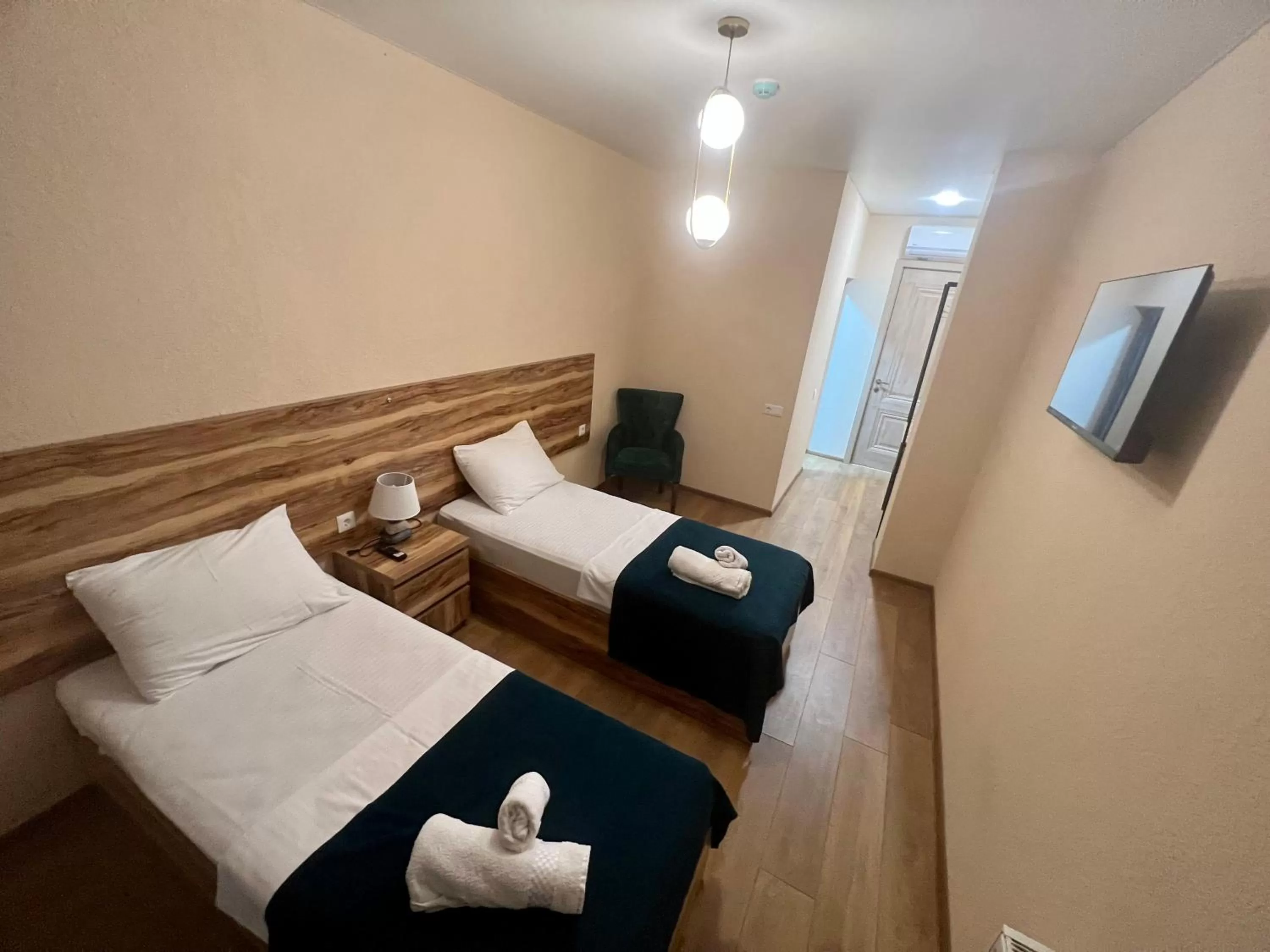 Bed in Bessarion Boutique Hotel