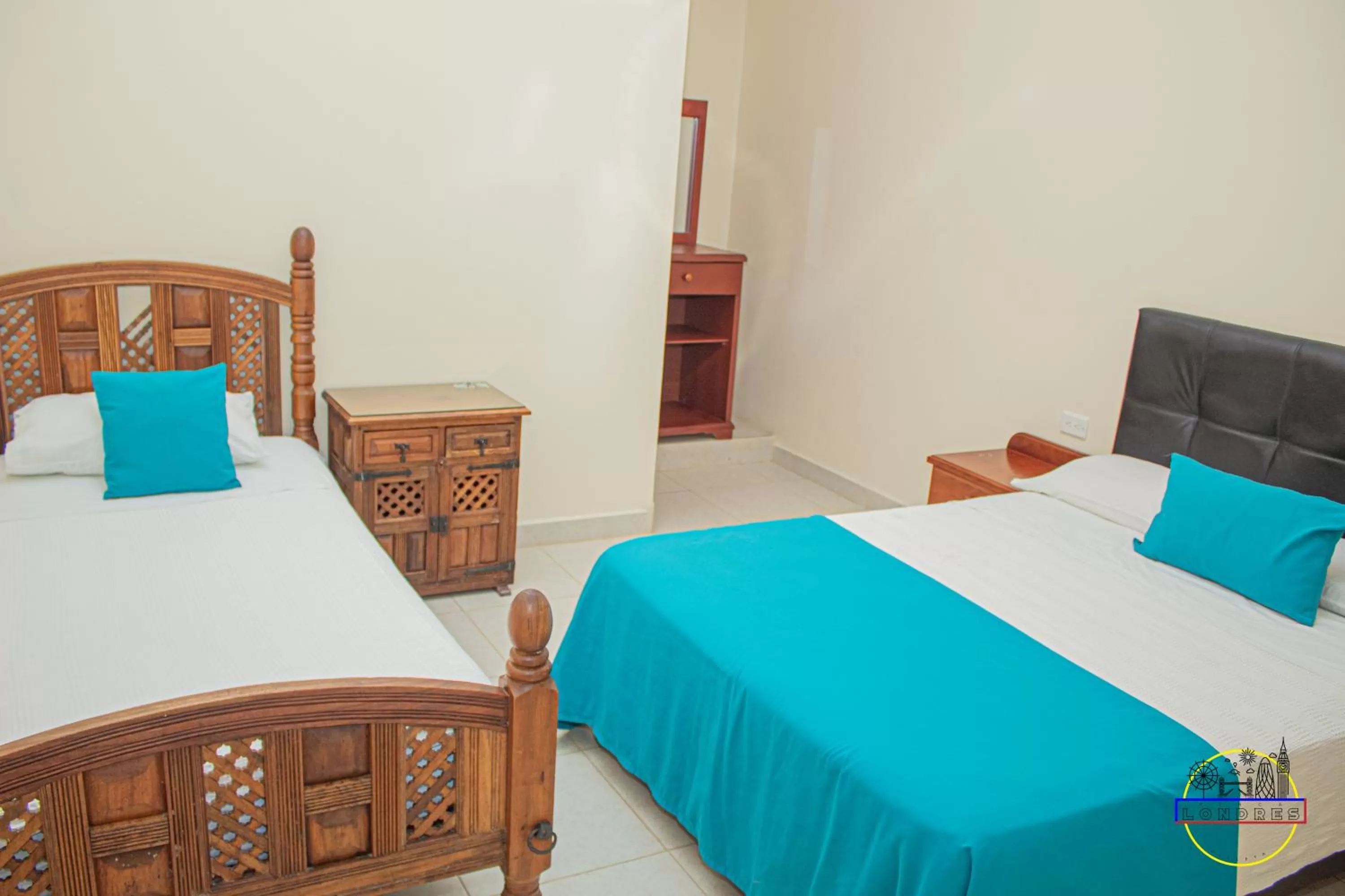 Bed in Hotel Finca Londres