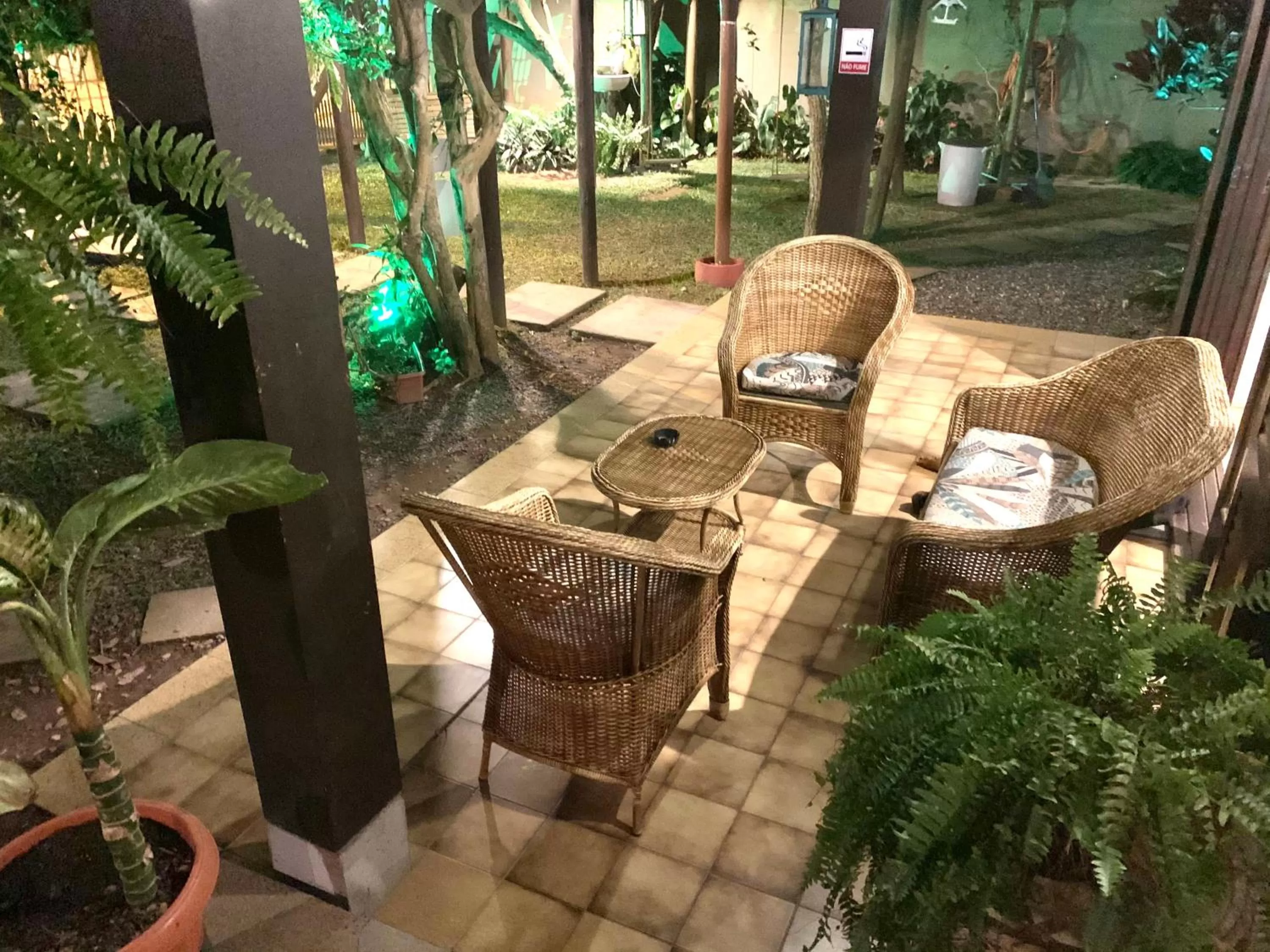 Seating Area in Beach House Floripa