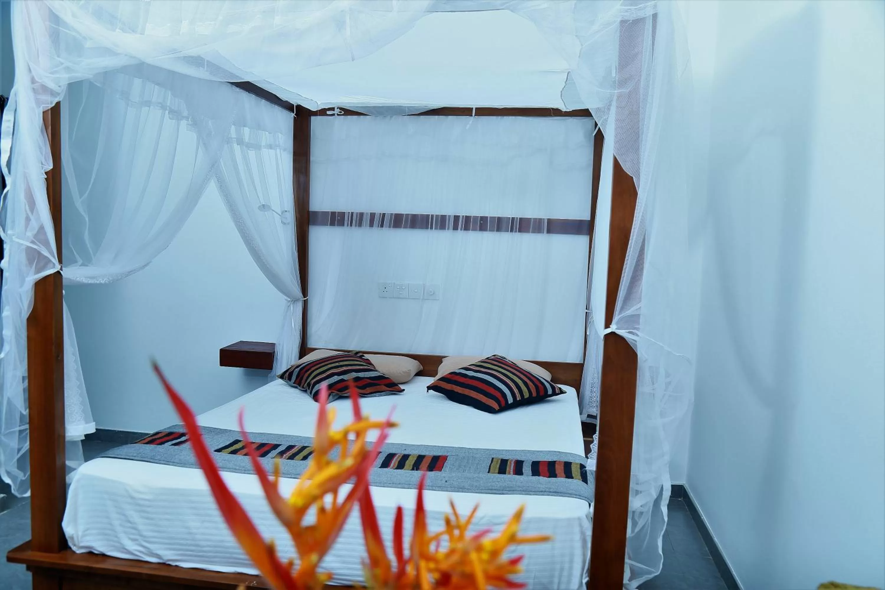 Decorative detail, Bed in SriMany