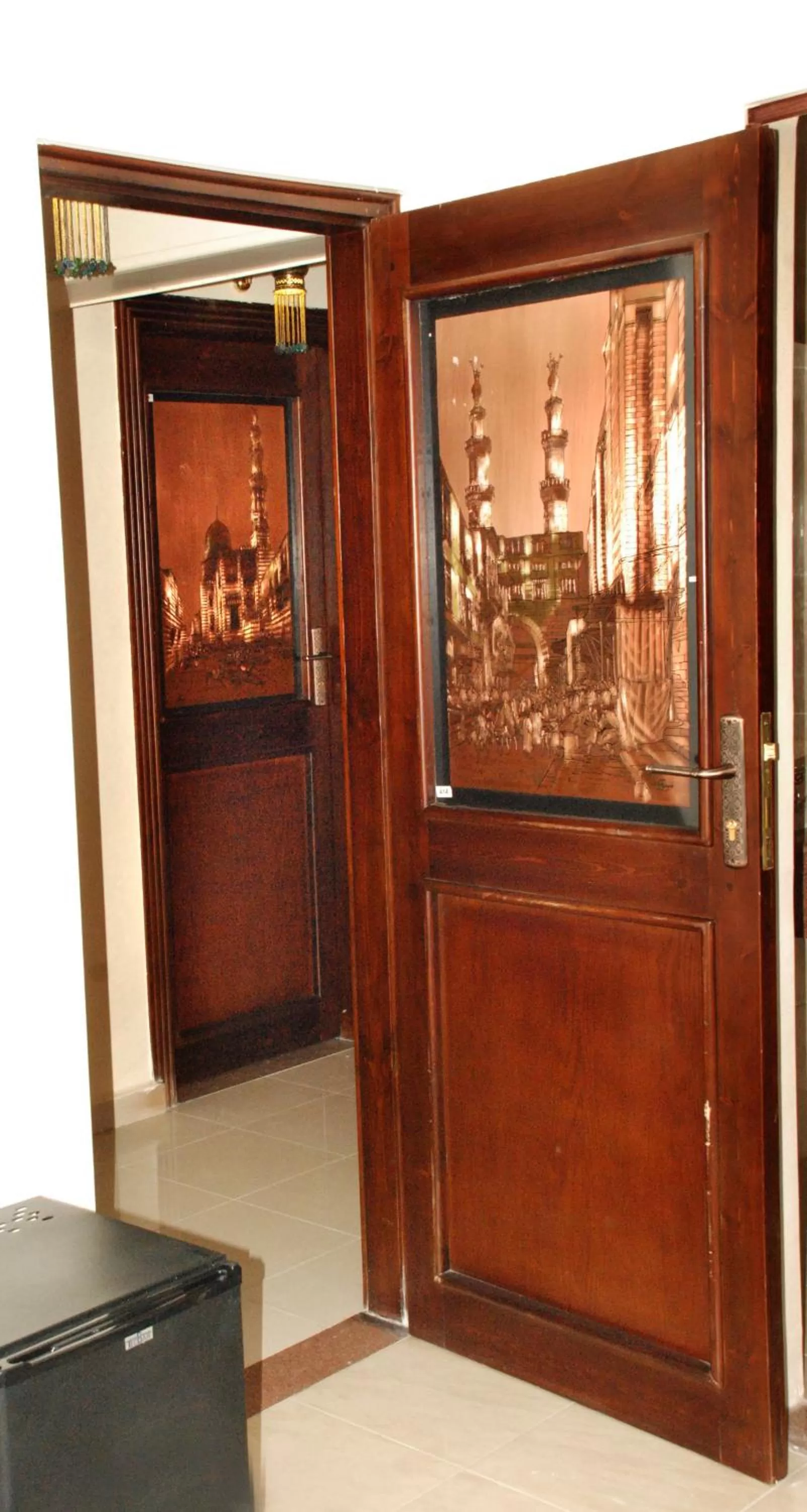 Decorative detail in Philae Hotel Aswan