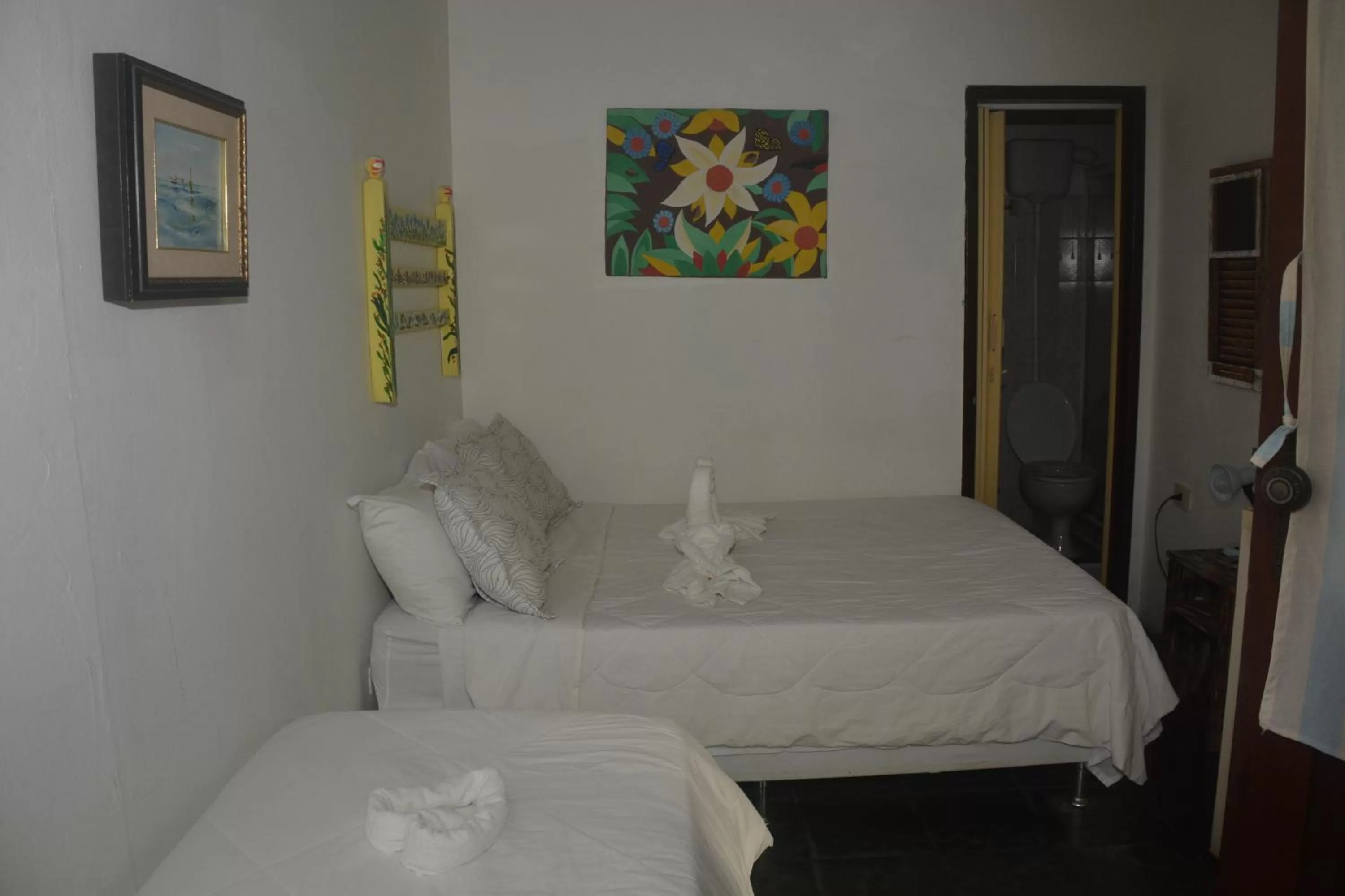 Bed in Pousada Mare Blue