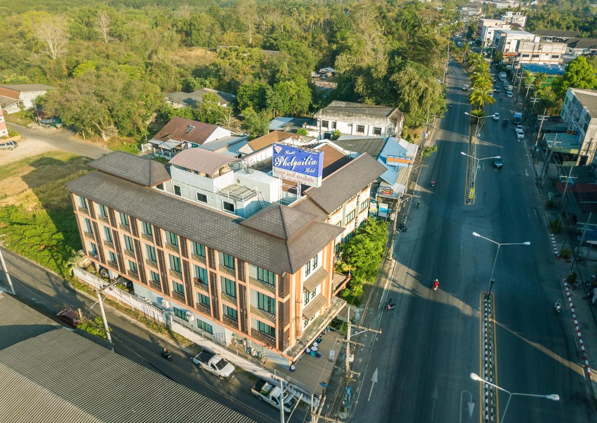 Bird's eye view in Krabi Phetpailin Hotel
