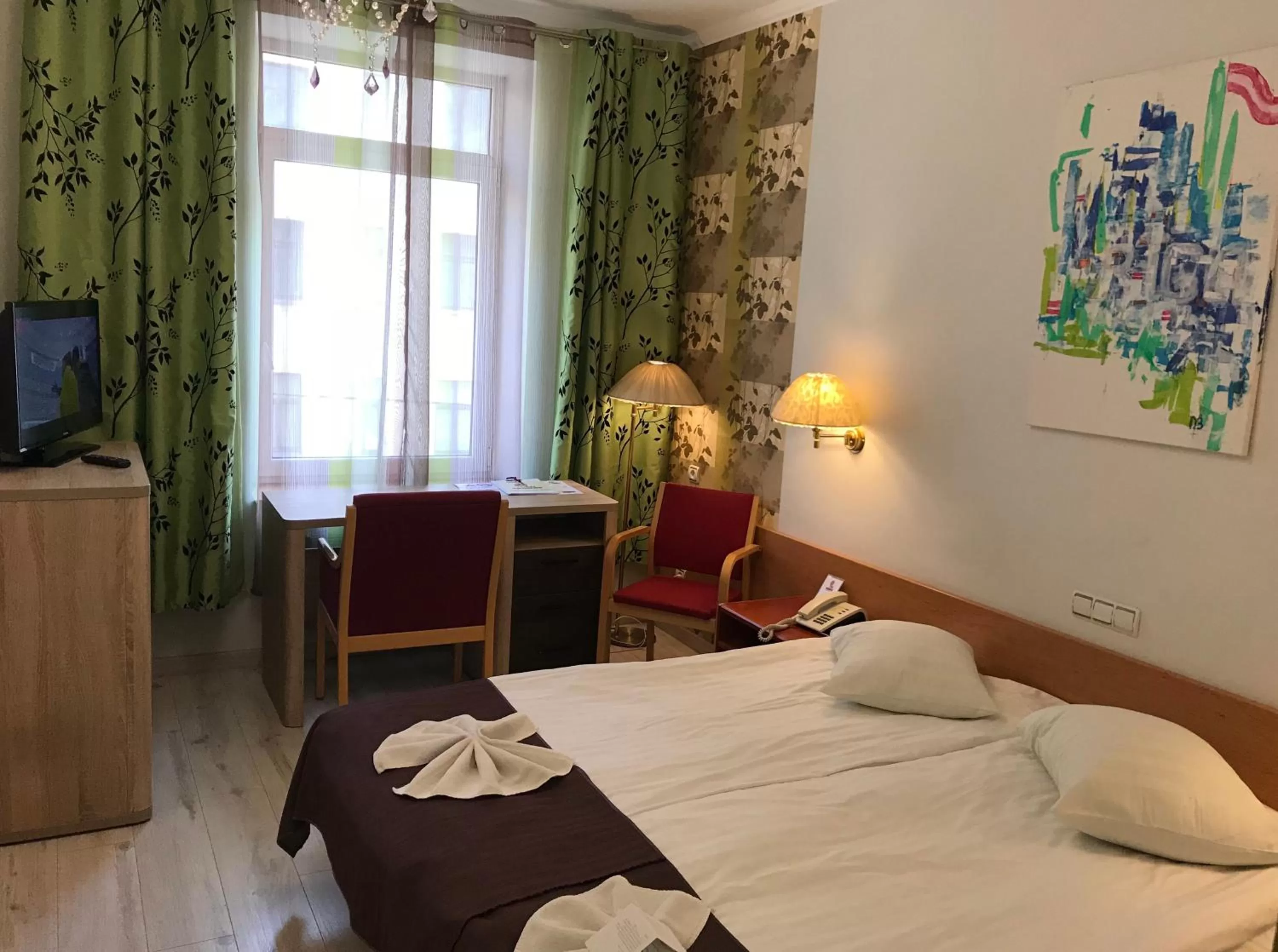 Photo of the whole room, Bed in A1 Hotel Riga City Center