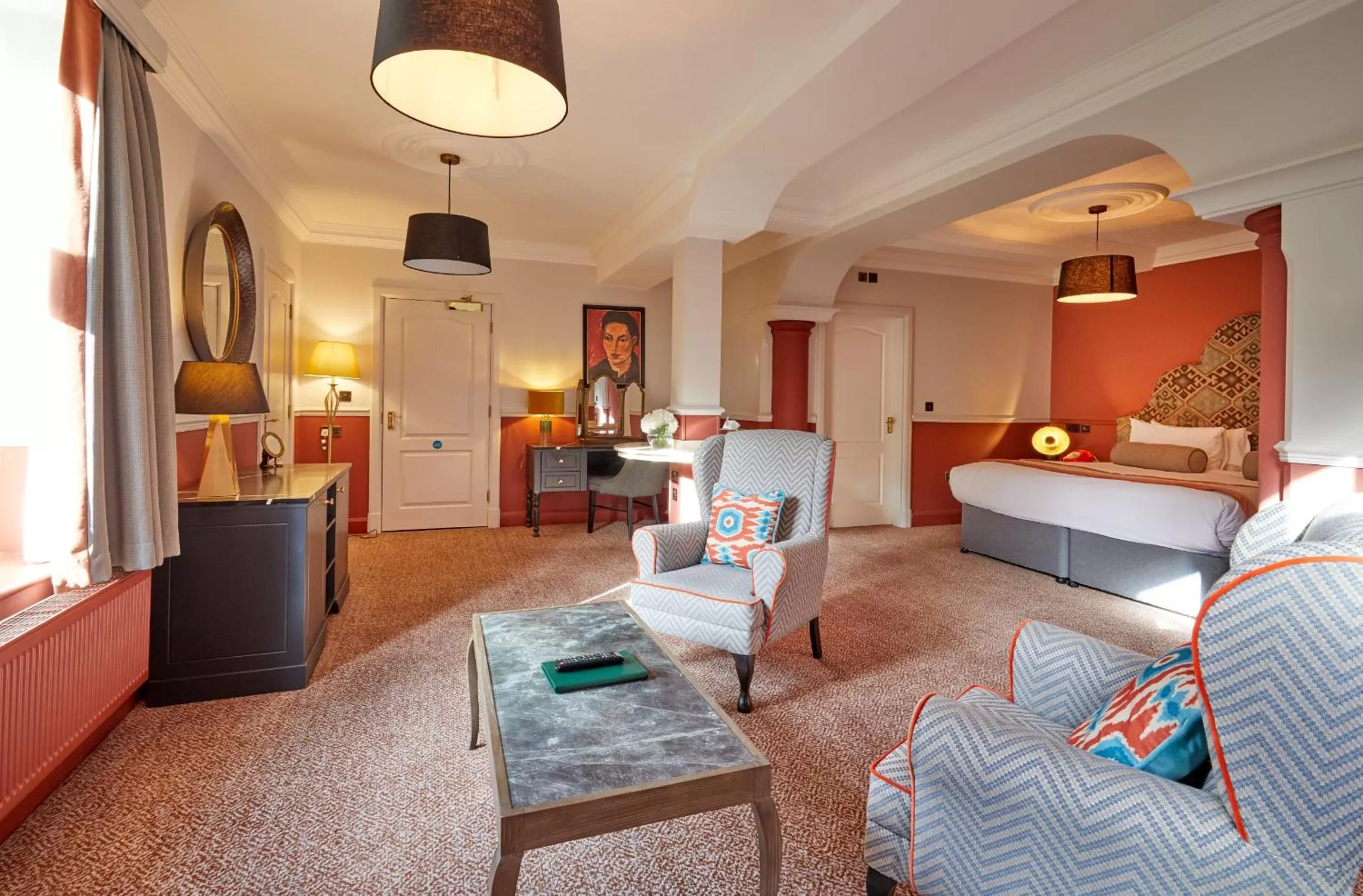 Seating Area in Hoar Cross Hall