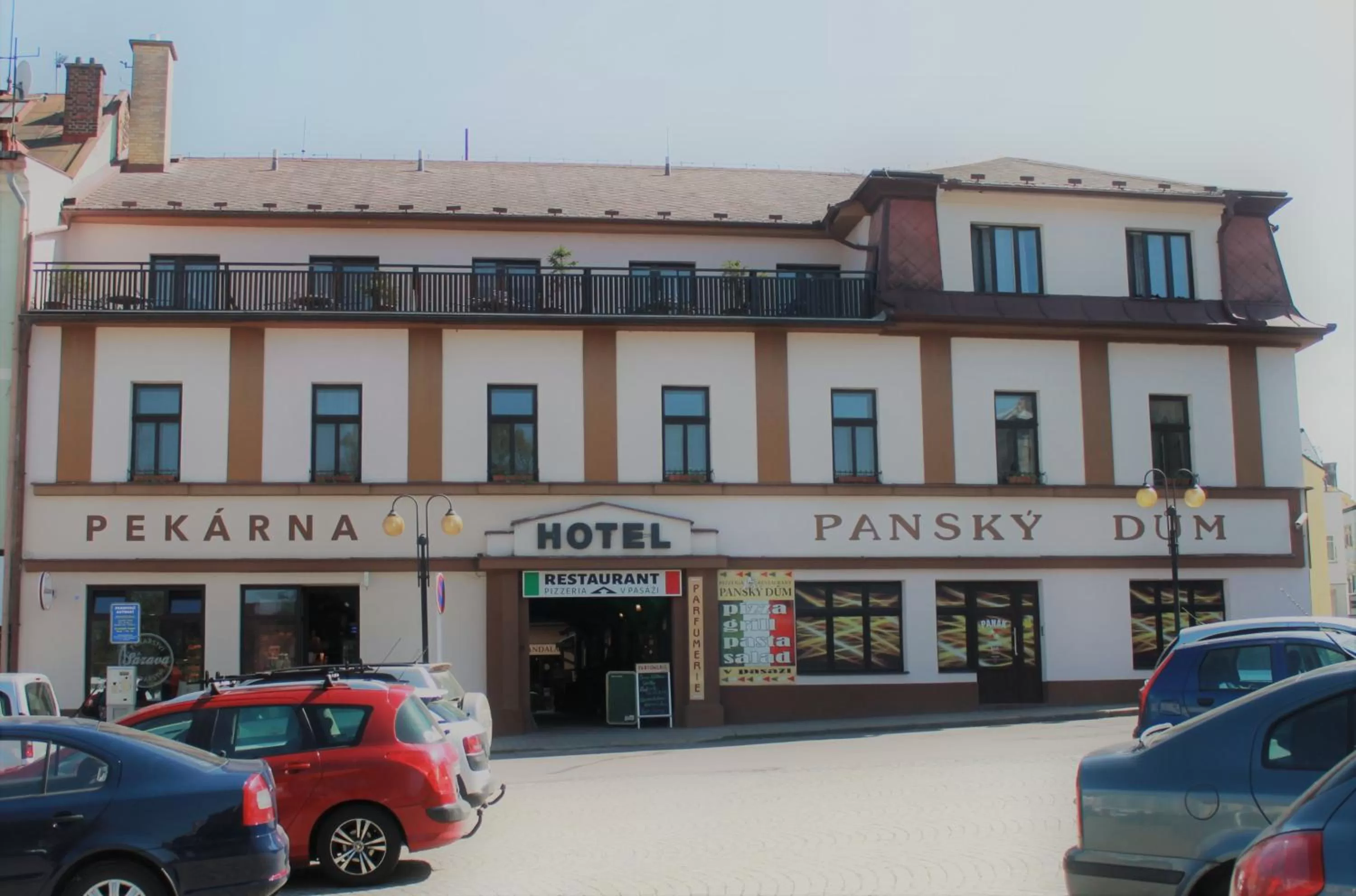 Property Building in Hotel Panský Dům Žamberk