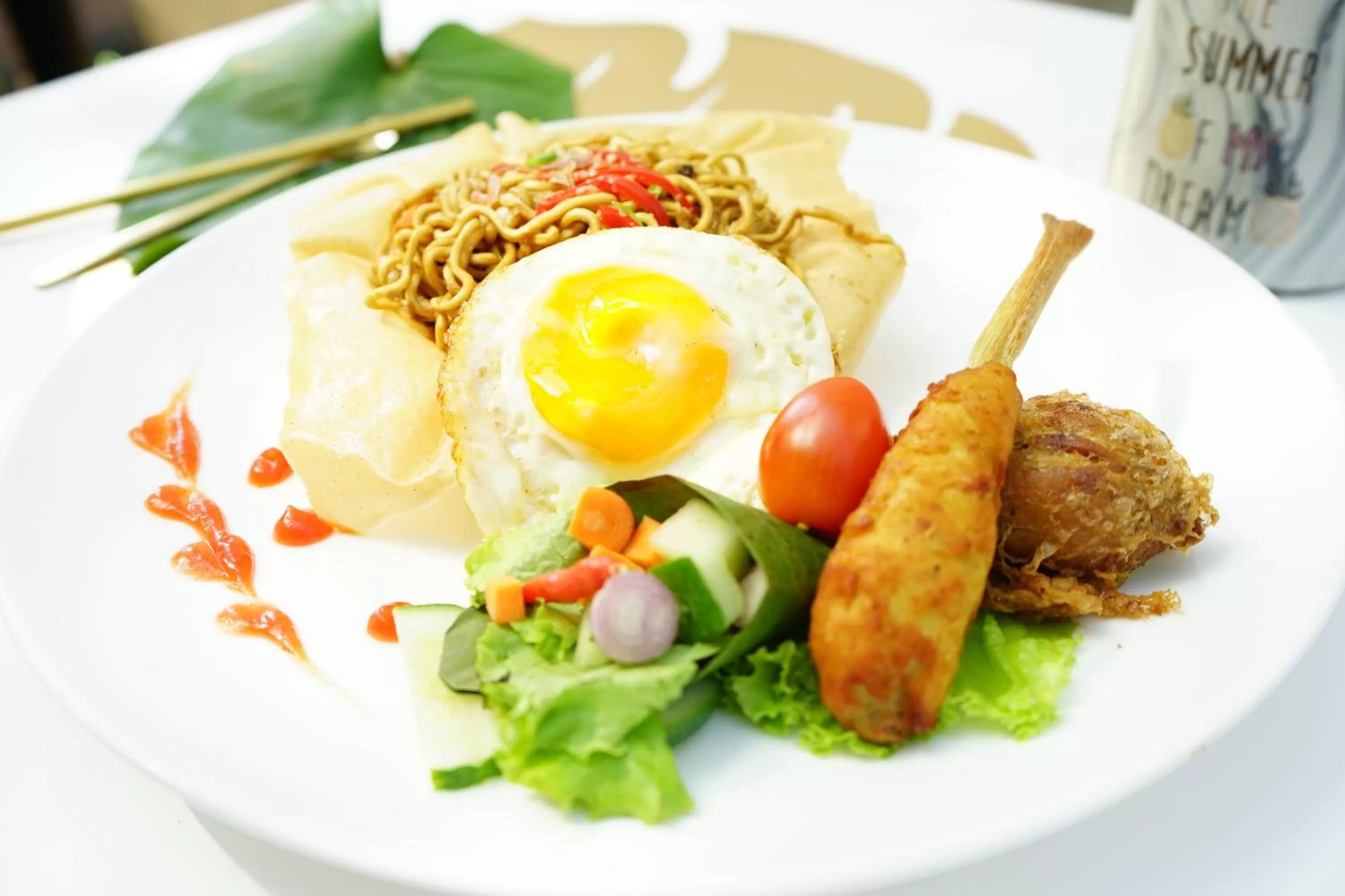 Asian breakfast in Regantris Surabaya