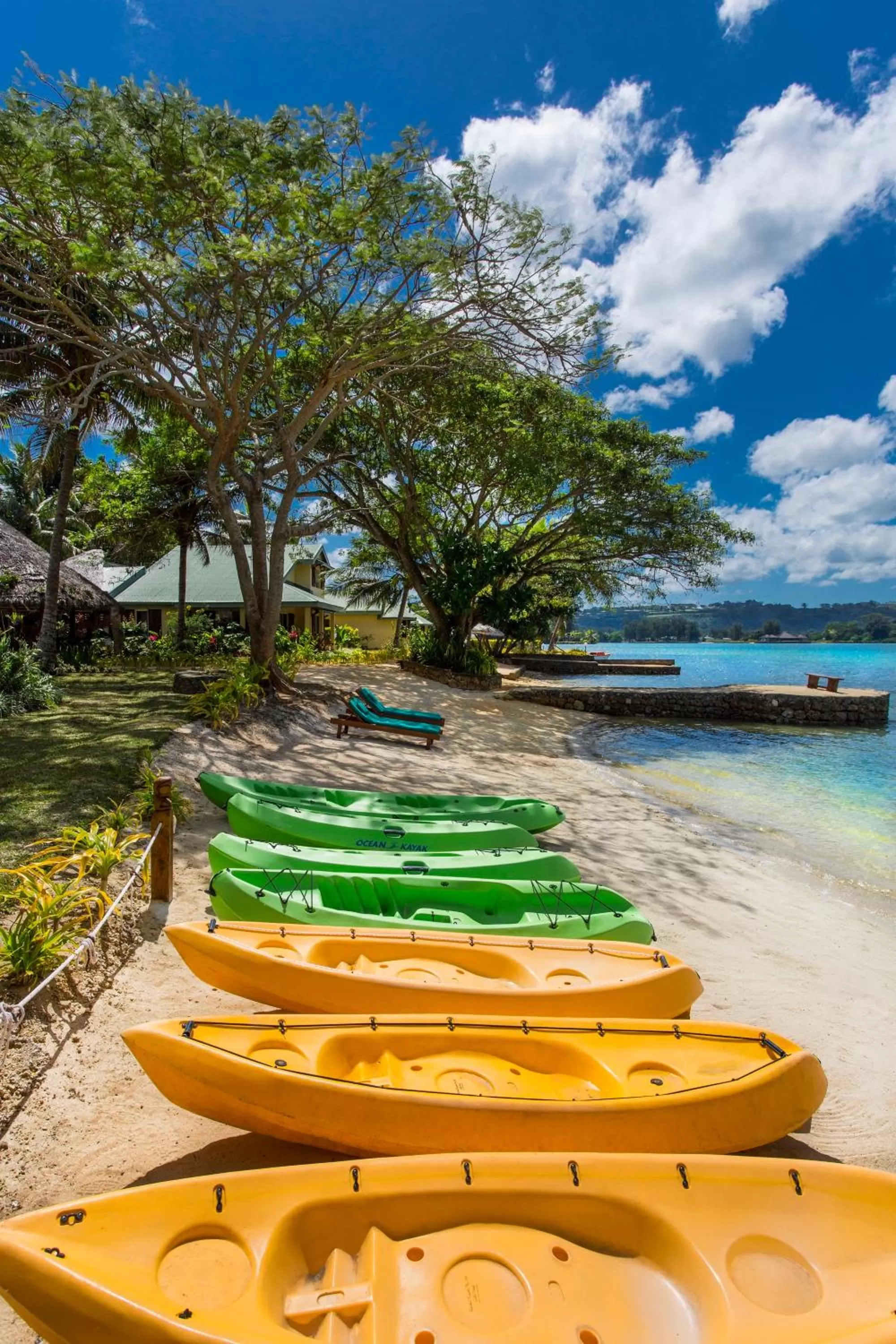 Beach in Poppy's on the Lagoon