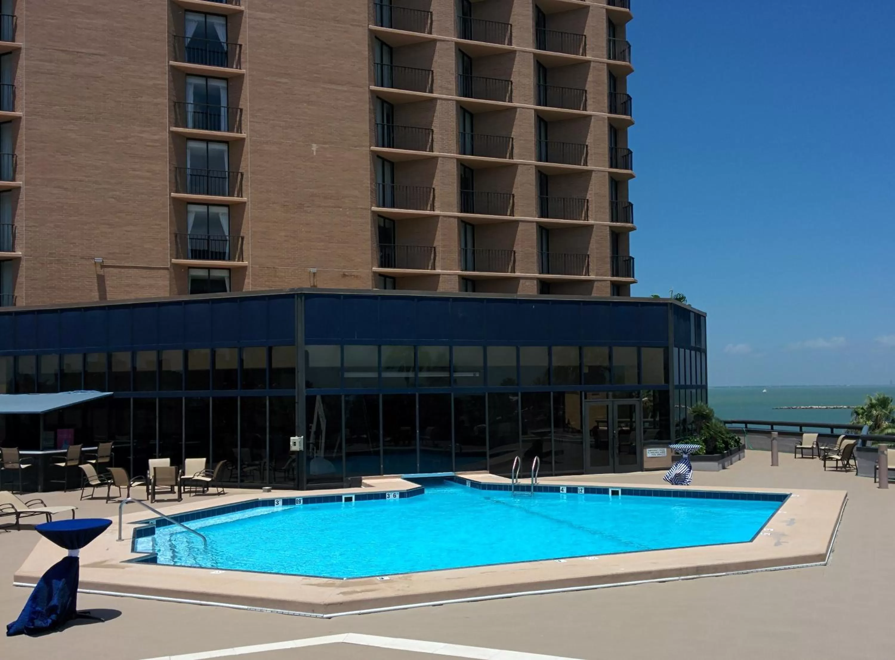 Swimming pool in Holiday Inn Corpus Christi Downtown Marina by IHG