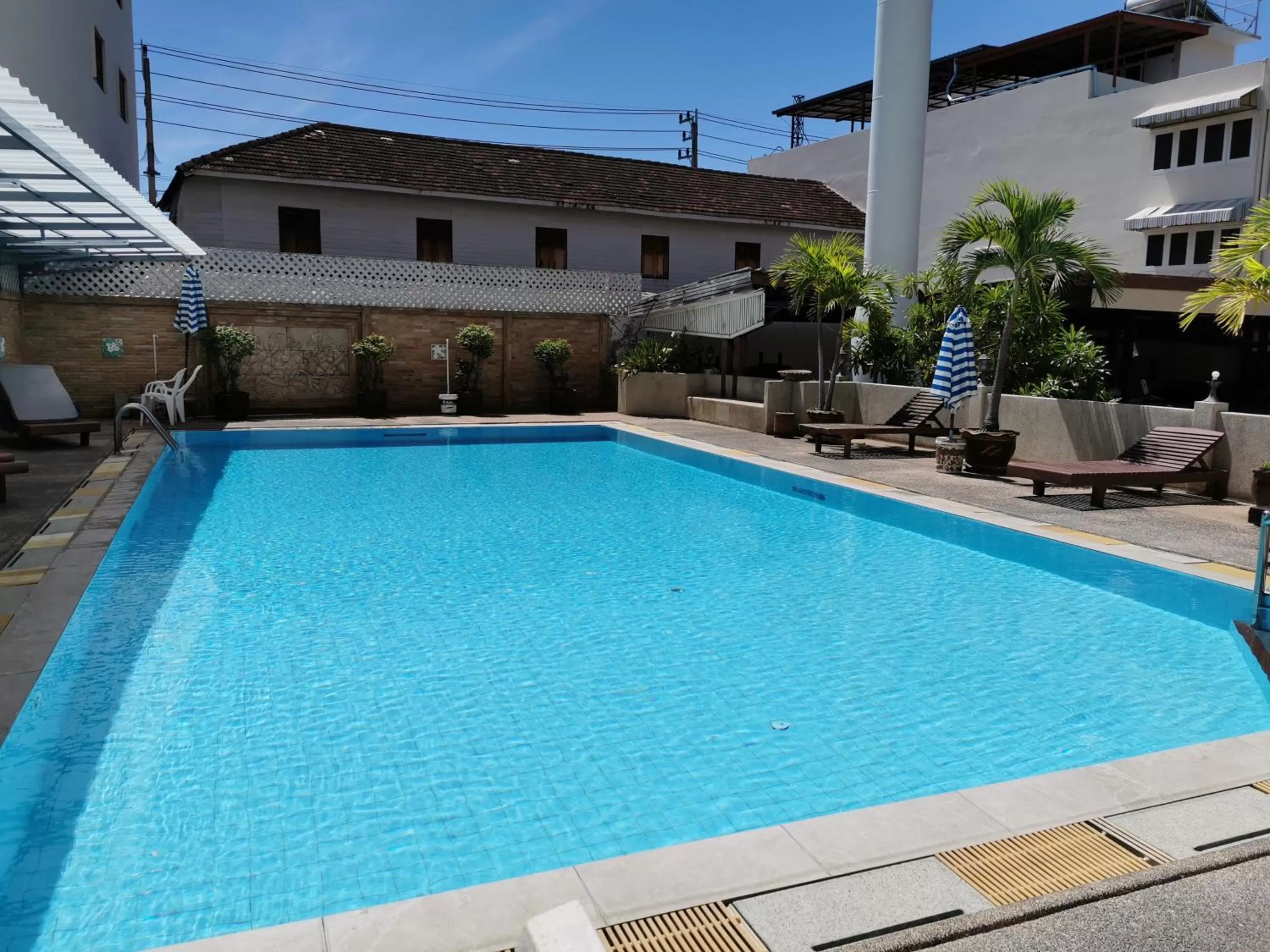 Swimming pool in Subhamitra Hotel Hua Hin-SHA Certified
