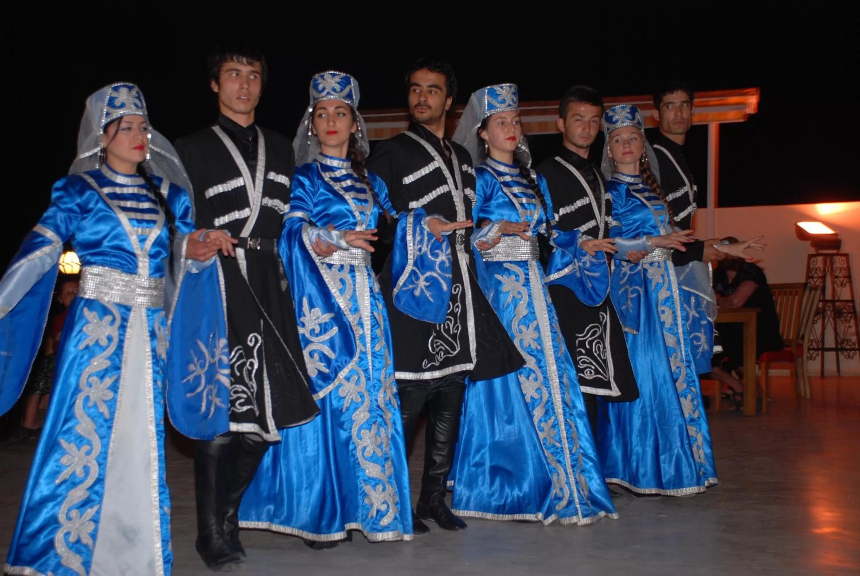 Evening entertainment in Tuntas Family Suites Kusadasi