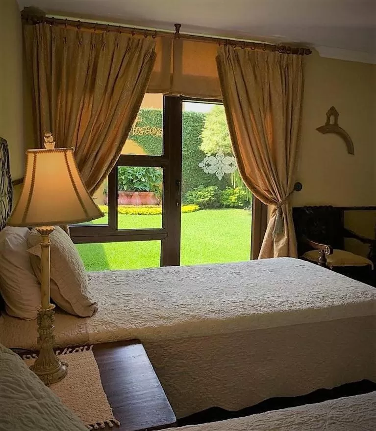 Bed in Hostal Villa Toscana