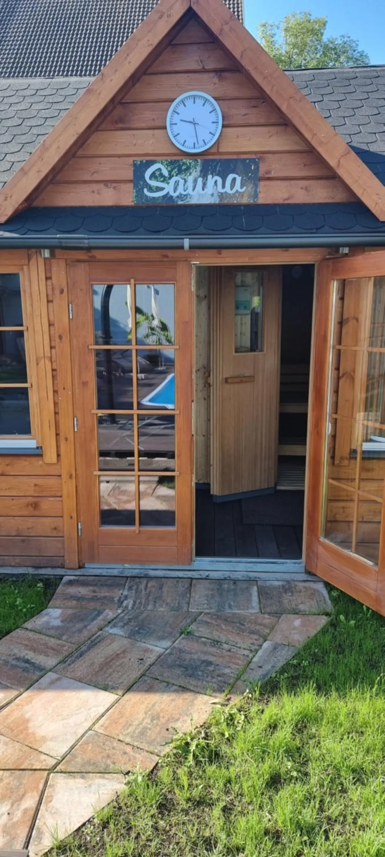 Sauna in Apartmenthaus Wertheim