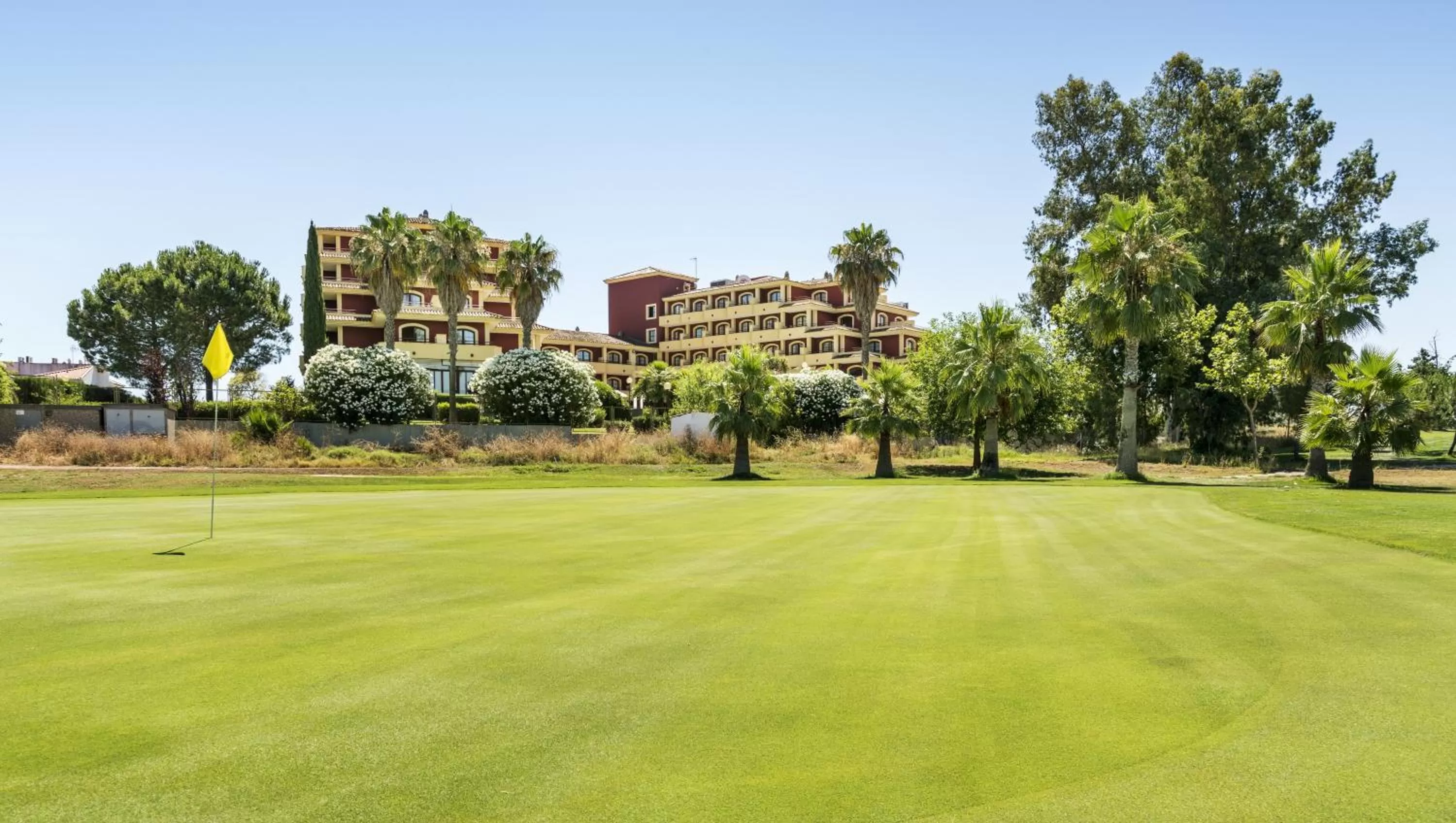 Golfcourse in Ilunion Golf Badajoz