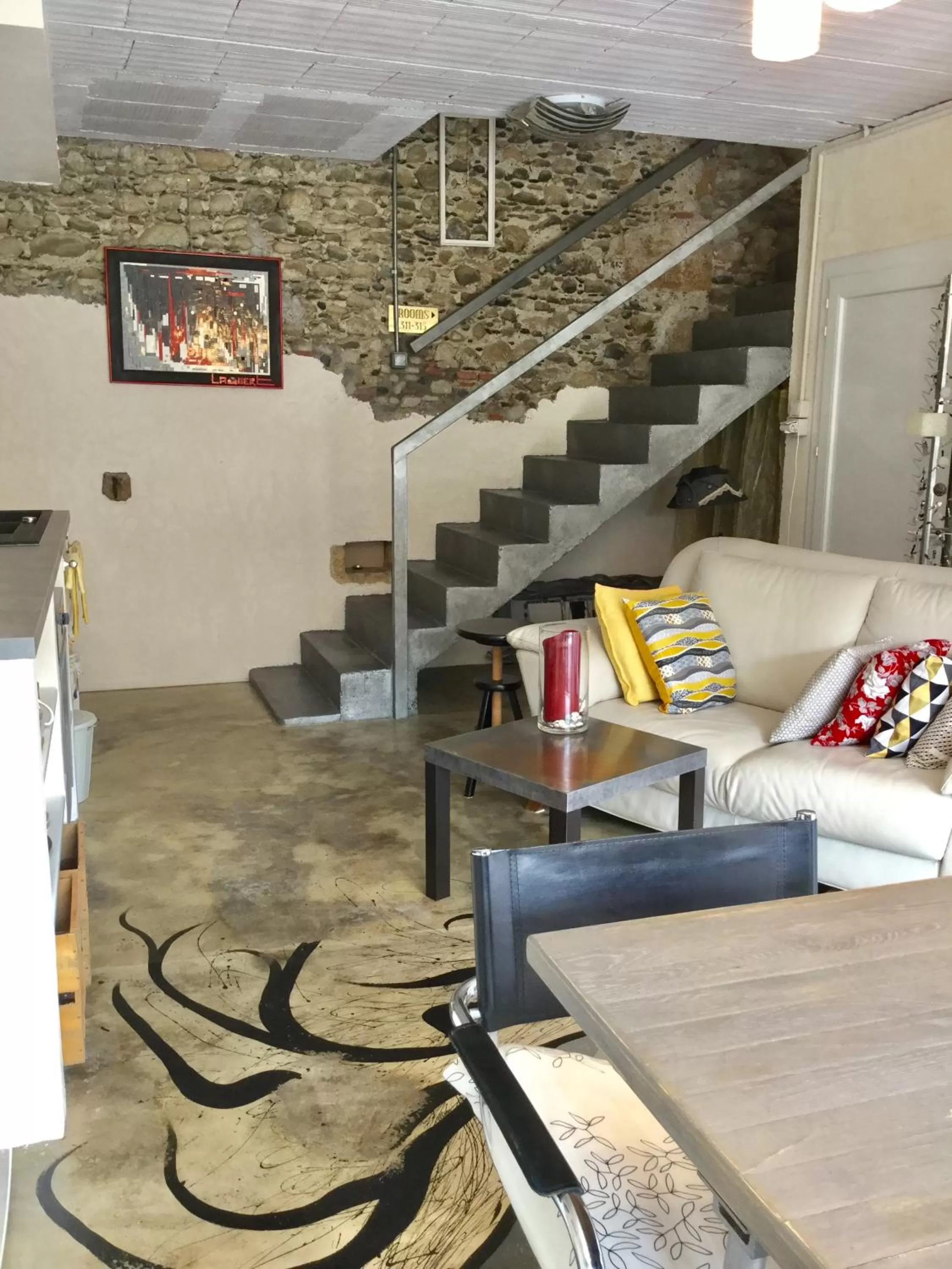 Lobby or reception in Loft Atypique