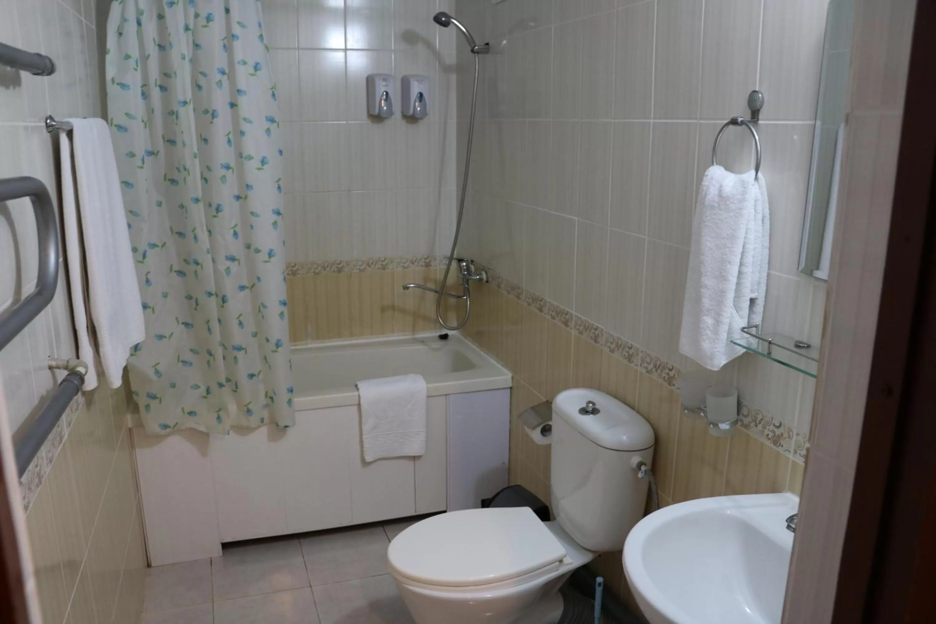 Shower, Bathroom in Aktau Hotel