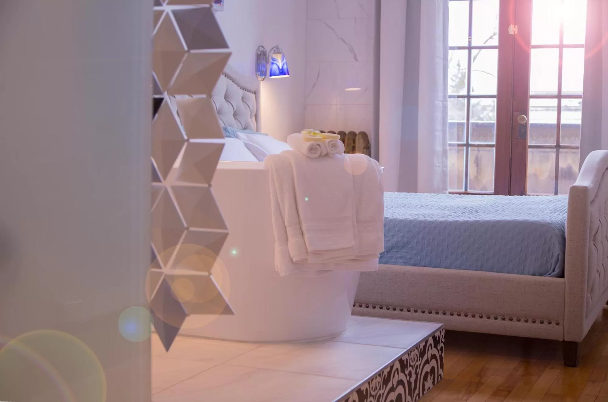 Bed in School 31 Lofts