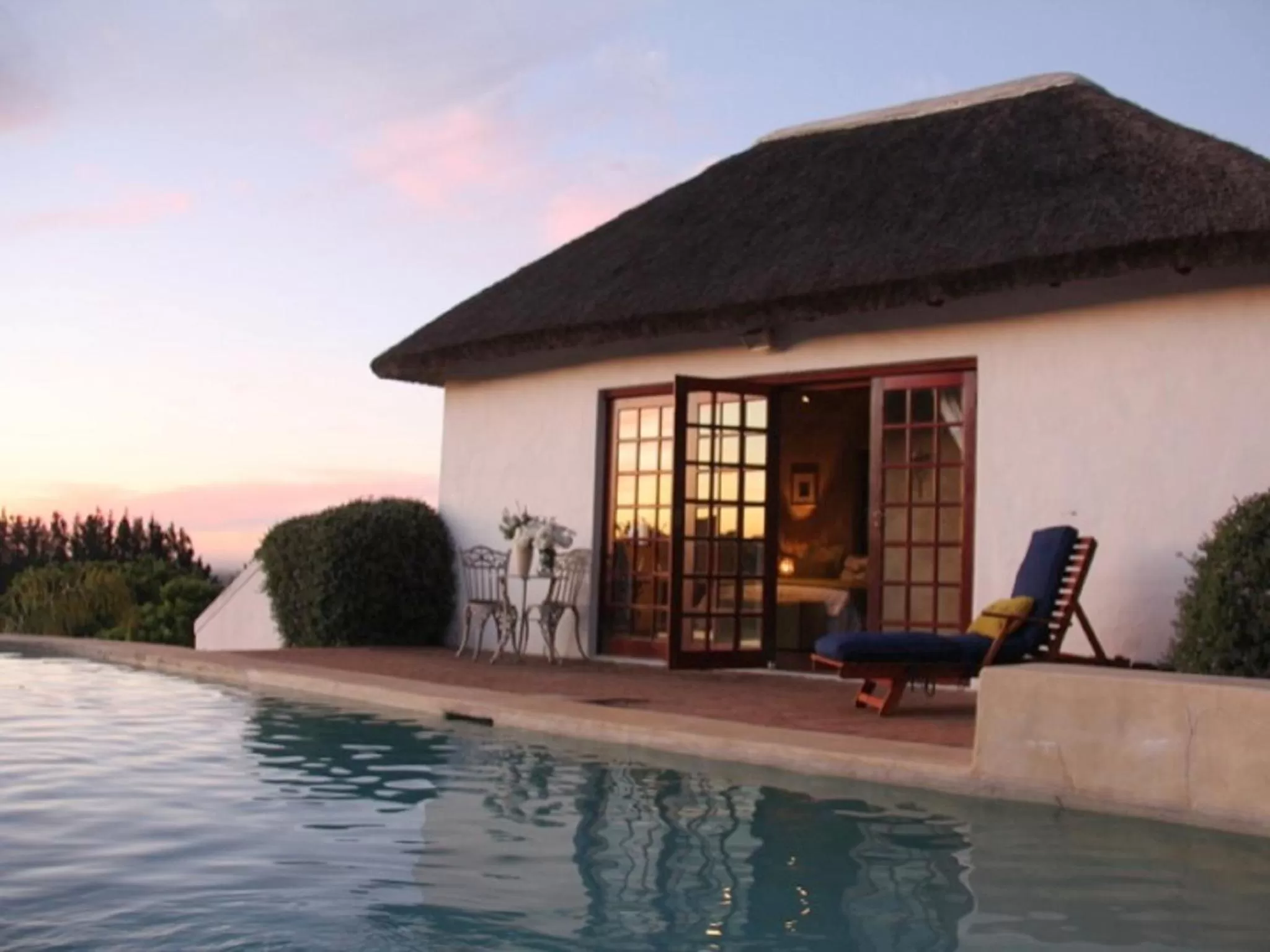 Swimming pool in Marianne Wine Estate