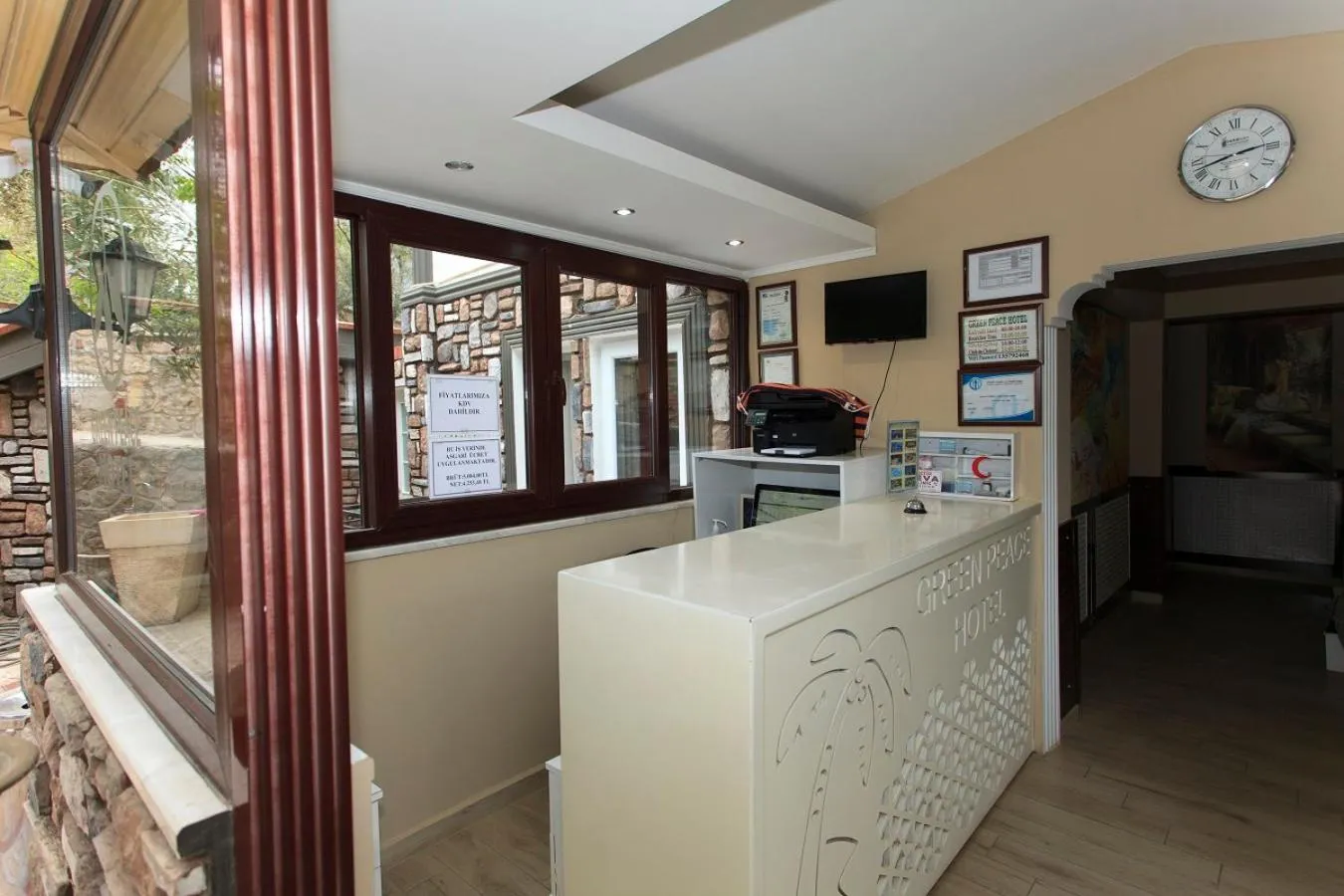 Lobby or reception in Green Peace Hotel