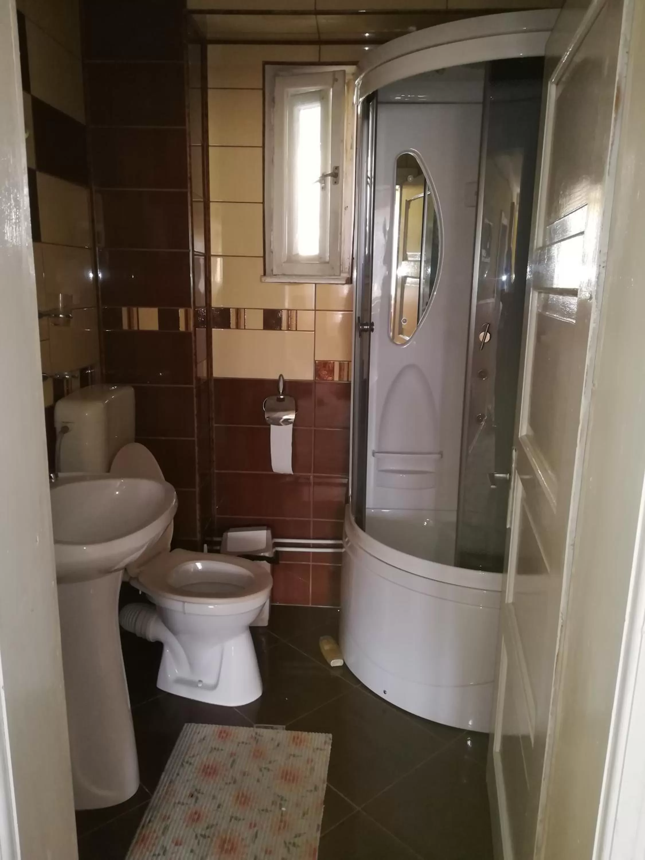 On site, Bathroom in Pensiunea Luminita