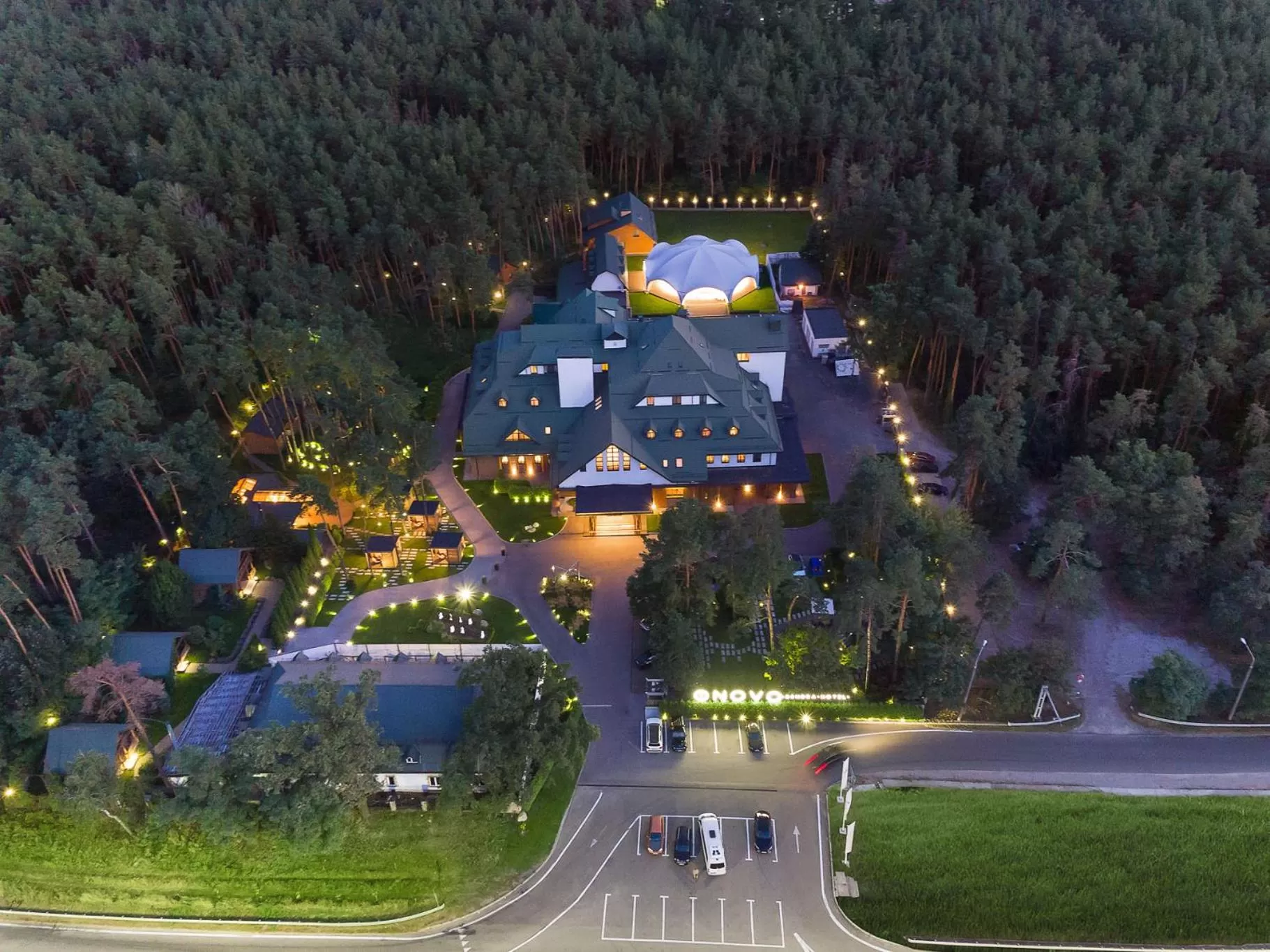 Property building in ONOVO Dendra Hotel