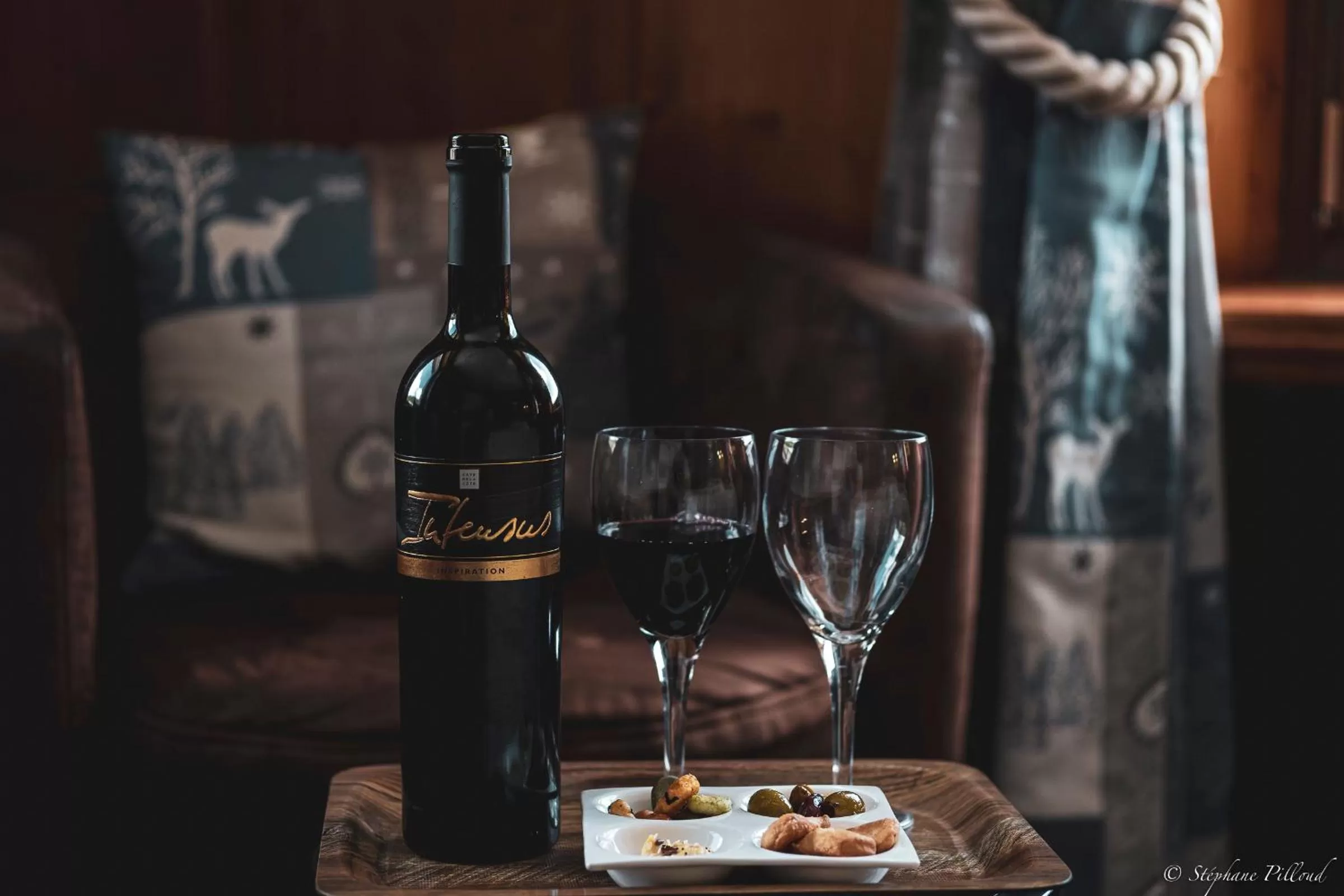 Alcoholic drinks in HOTEL de la Truite & SPA Le petit Nautilus