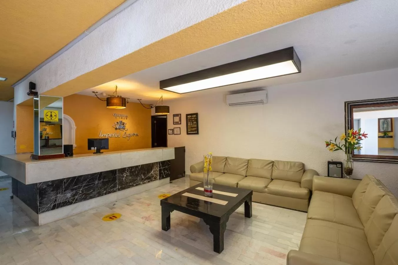 Lobby or reception in Hotel Imperial Laguna Faranda Cancún