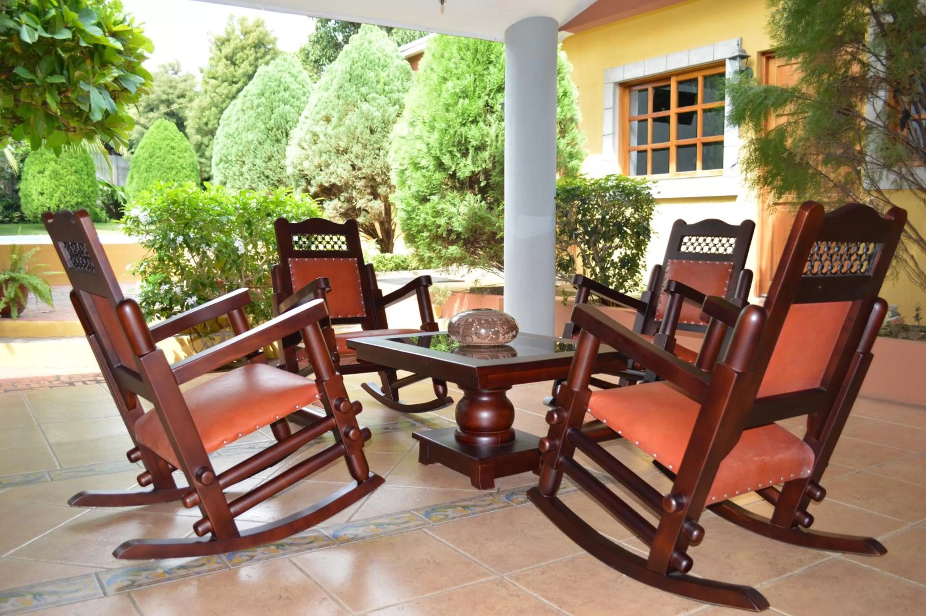 Garden in Hotel Los Pinos