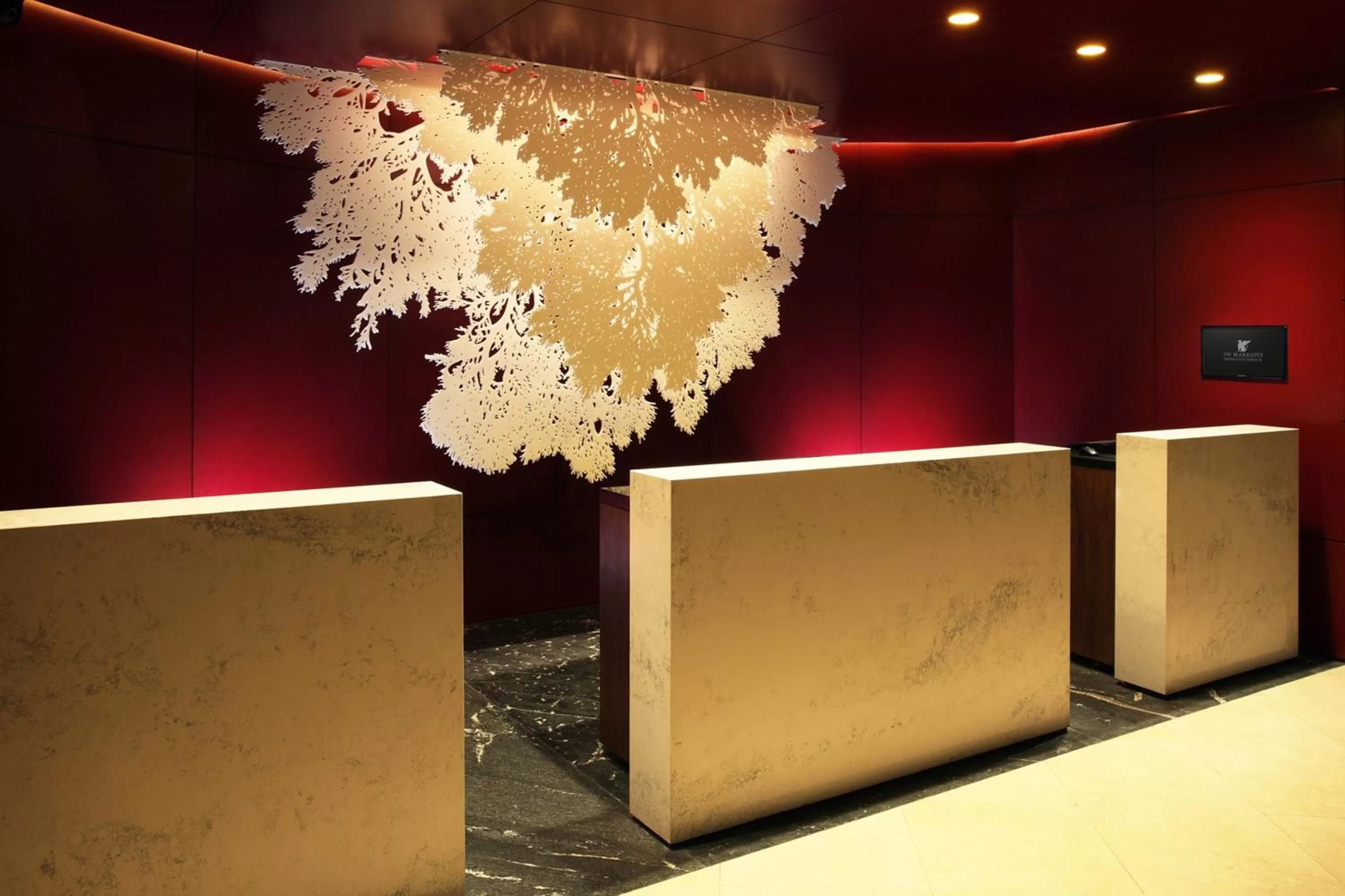 Facade/entrance in JW Marriott Hotel Mexico City Santa Fe