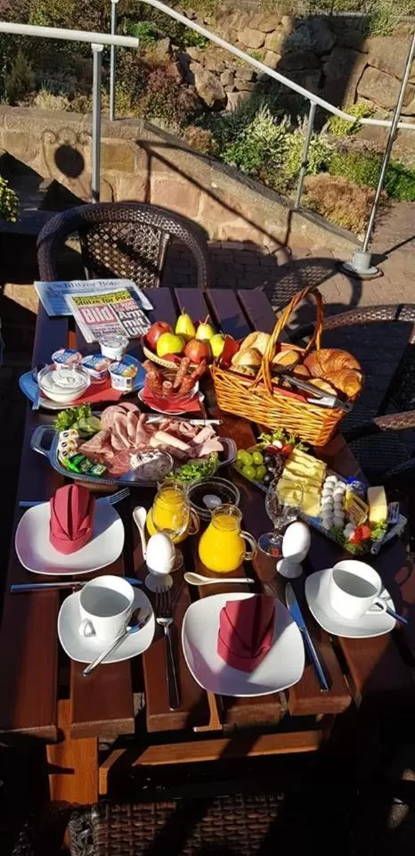 Food close-up in Hotel & Café Schachtenburg