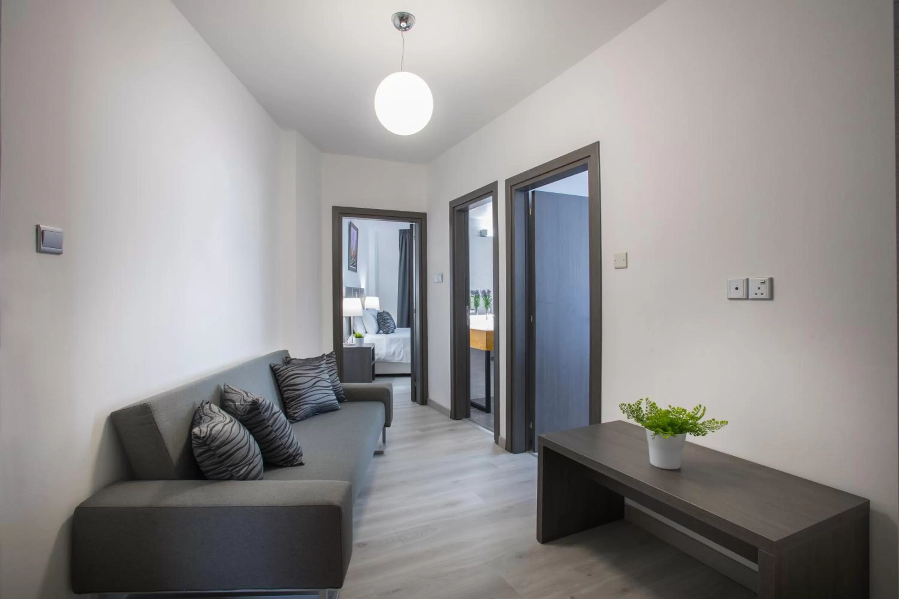 Seating area in Blazer Residence