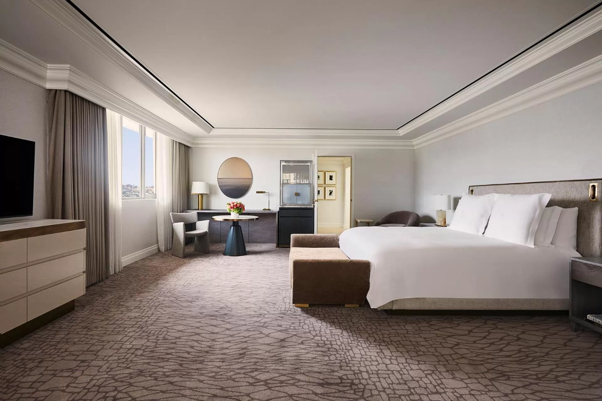 Bed in Beverly Wilshire, A Four Seasons Hotel