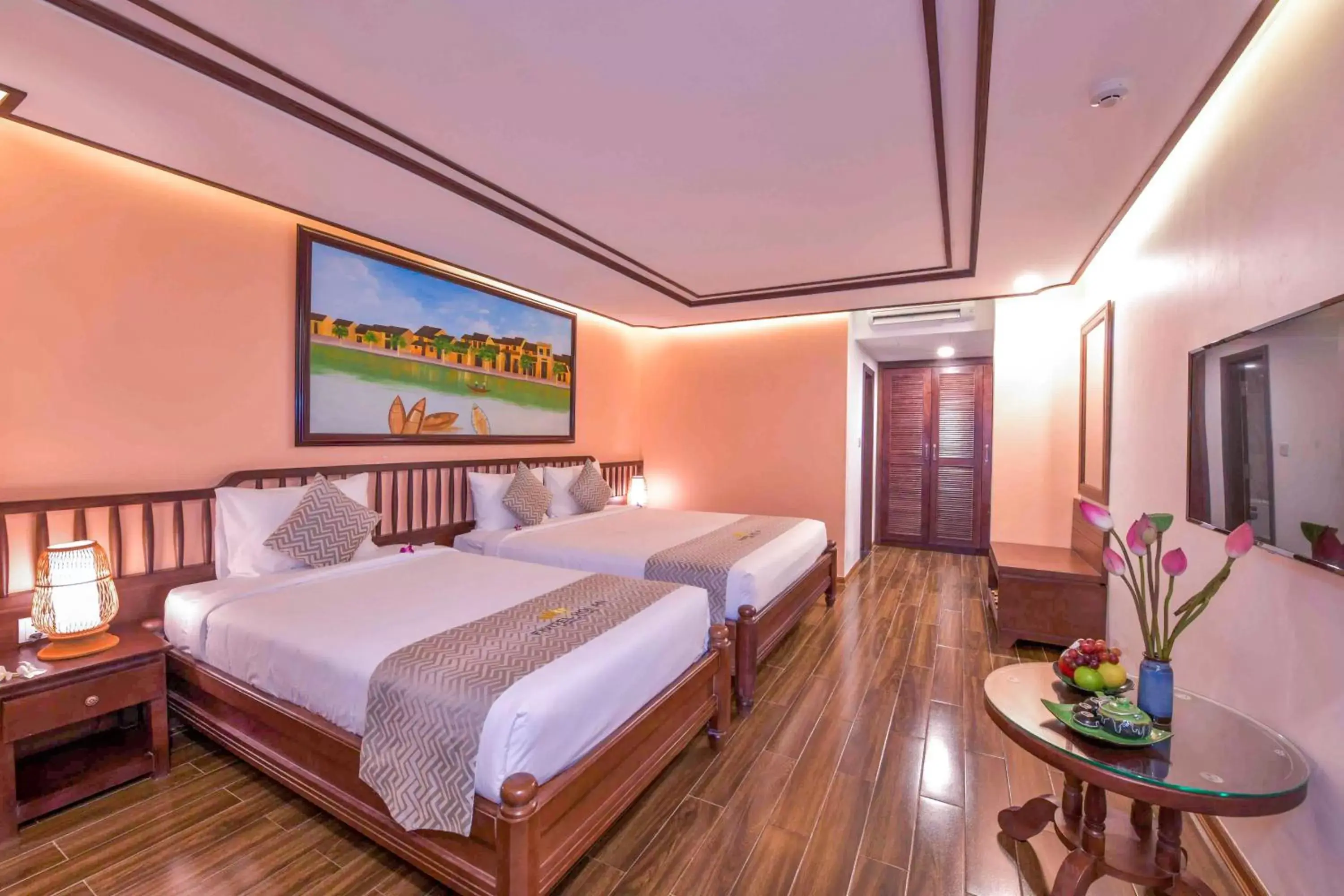 Deluxe Family Room with Partial Ocean View in Fivitel Hoi An Hotel Deluxe Family Room with Partial Ocean View in Fivitel Hoi An Hotel