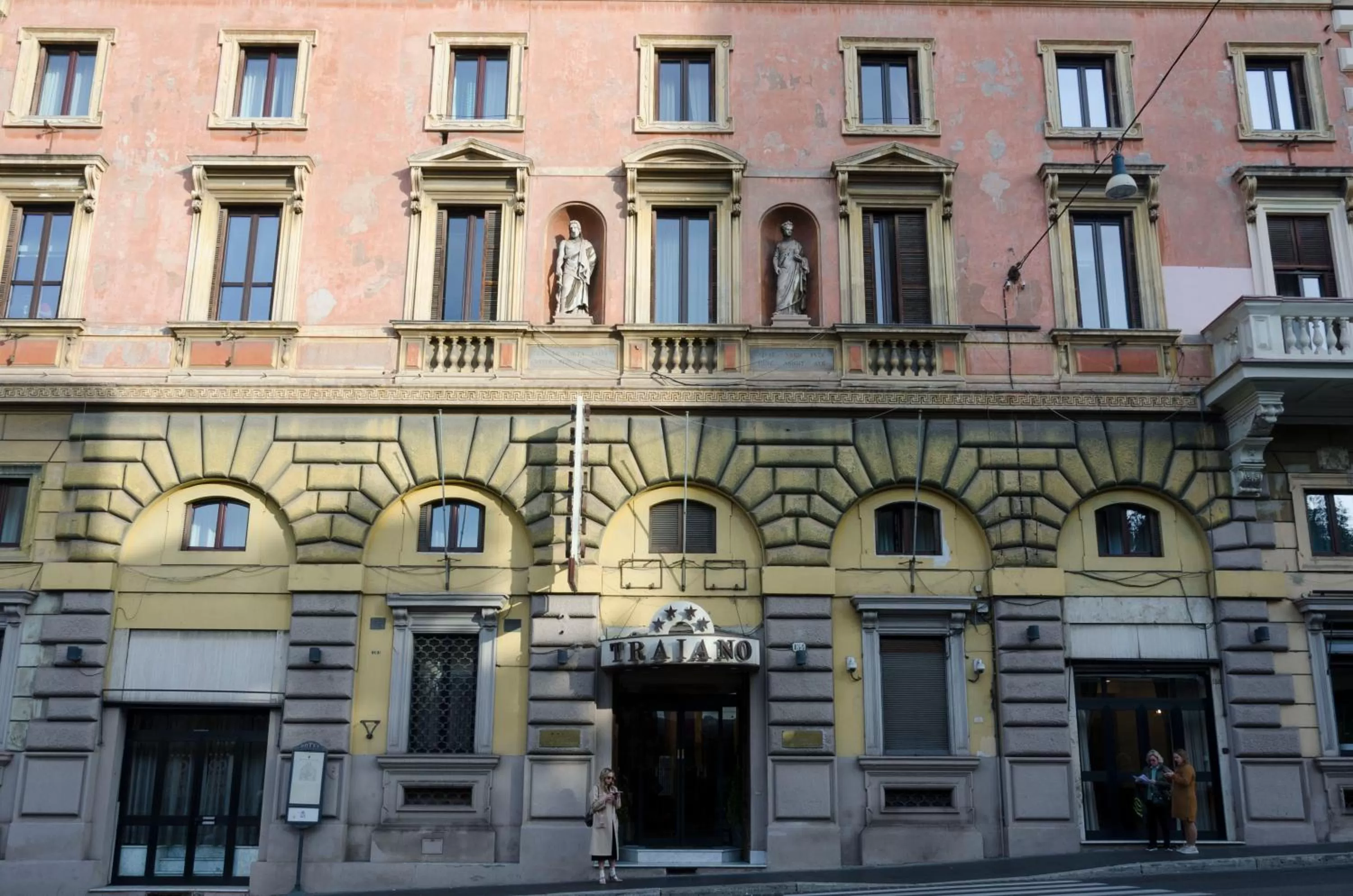 Property building in Hotel Traiano