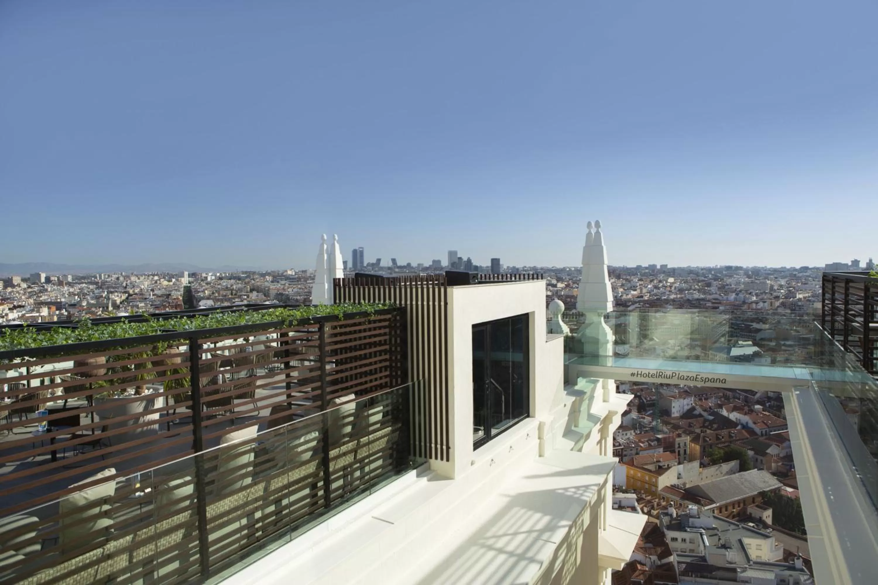 Balcony/Terrace in Riu Plaza España