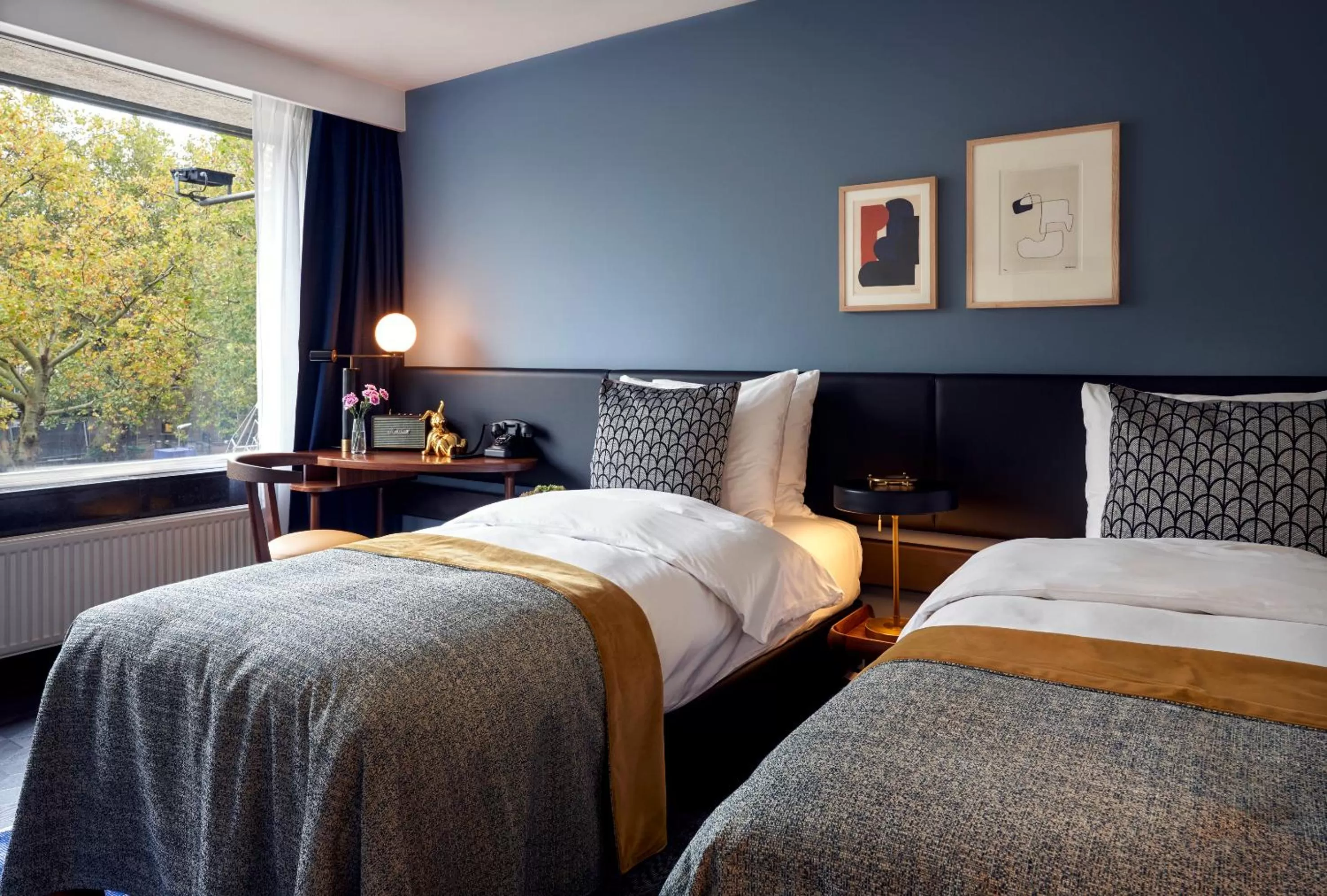 Bed in Park Centraal Amsterdam, part of Sircle Collection