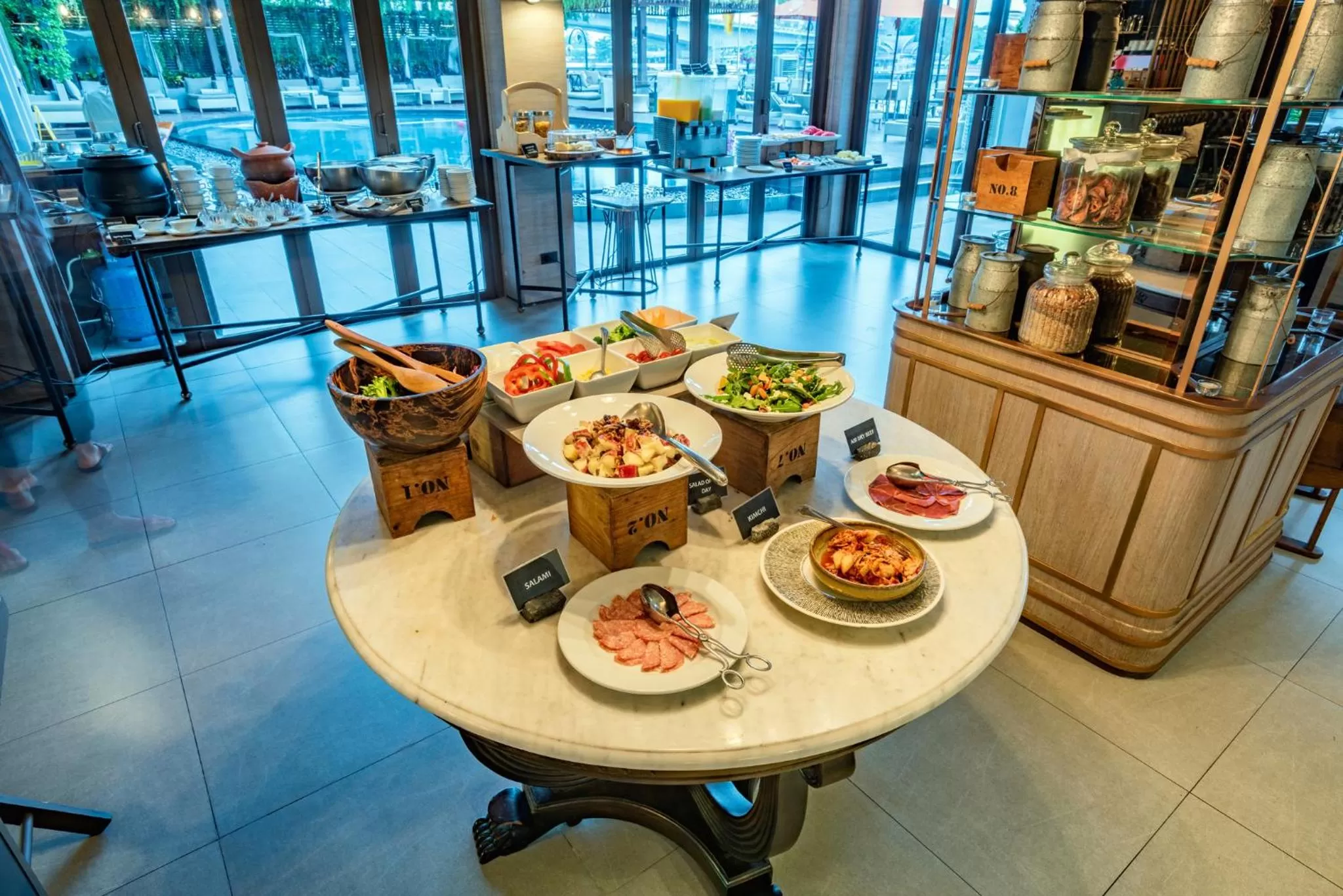 Food in Riva Surya Bangkok