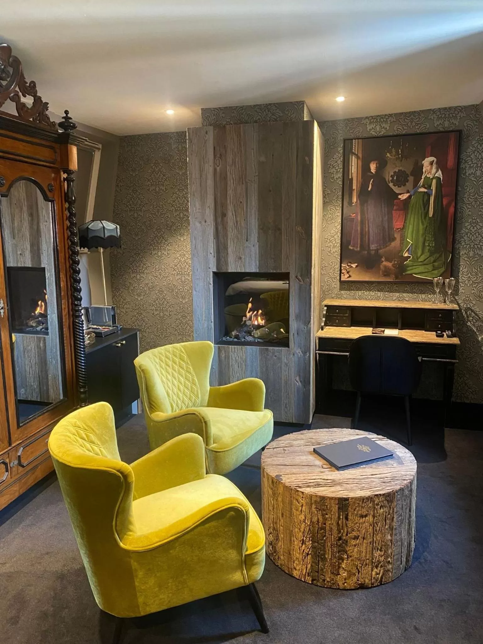 Seating area, Lounge/Bar in 't Hartje van Brugge