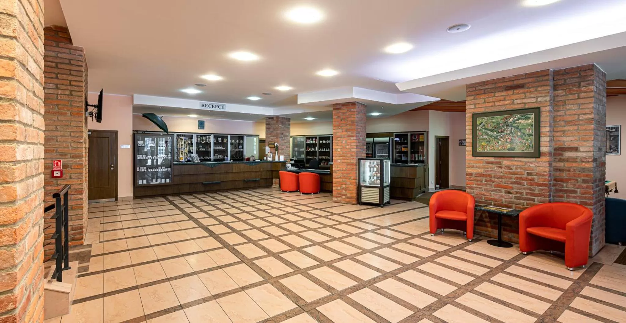 Lobby or reception, Lobby/Reception in Hotel Studanka