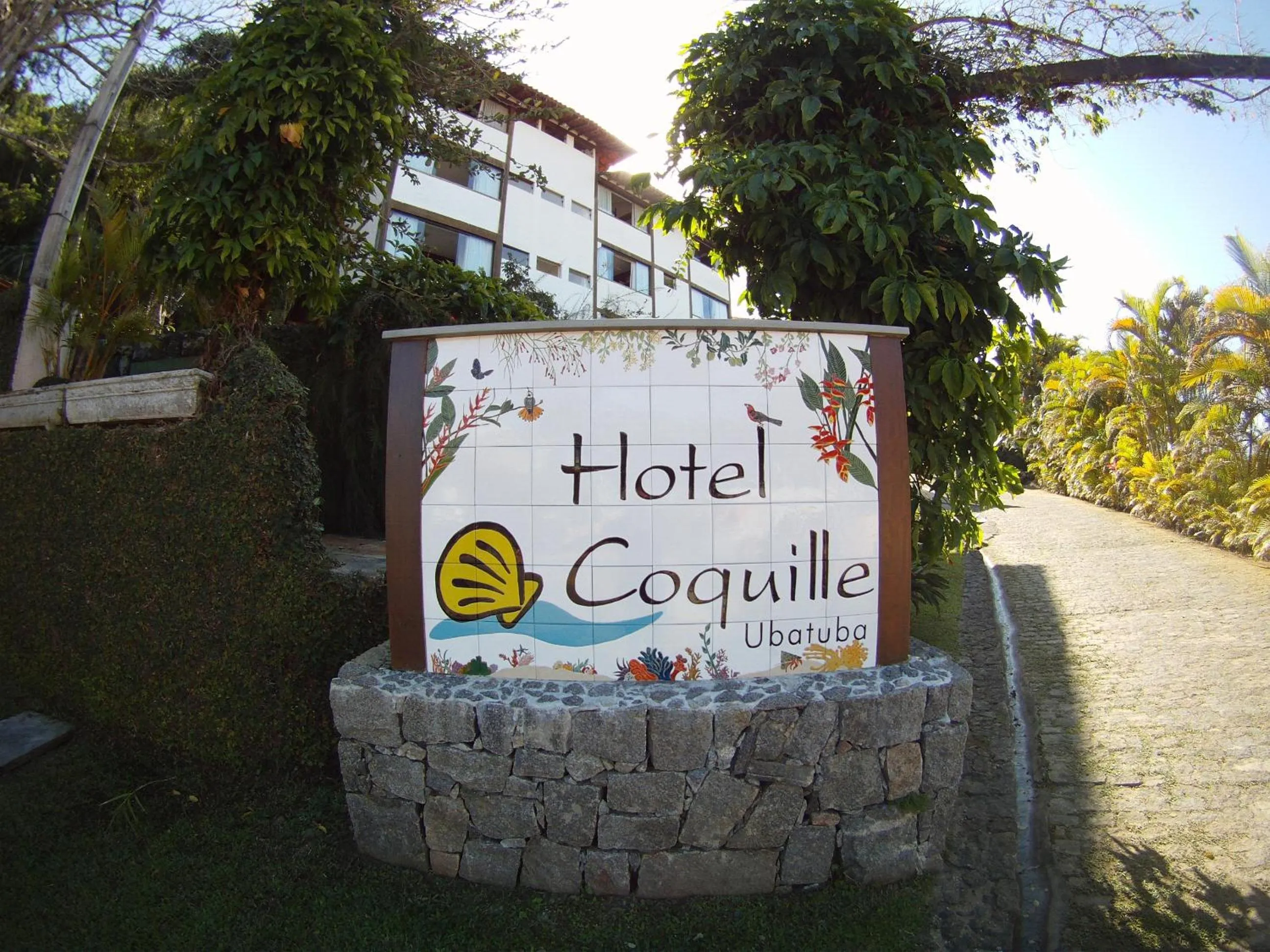 Facade/entrance in Hotel Coquille