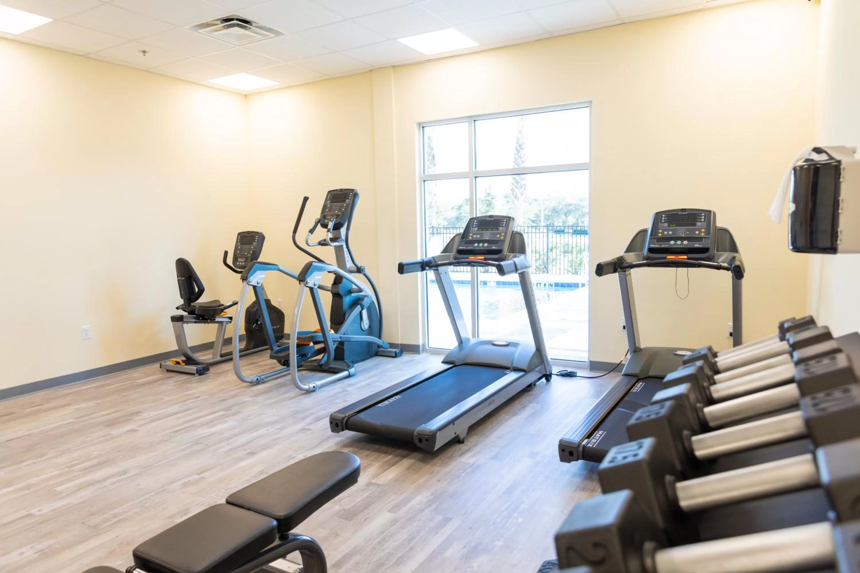 Fitness centre/facilities in SPOT X Hotel Orlando Intl Dr by The Red Collection