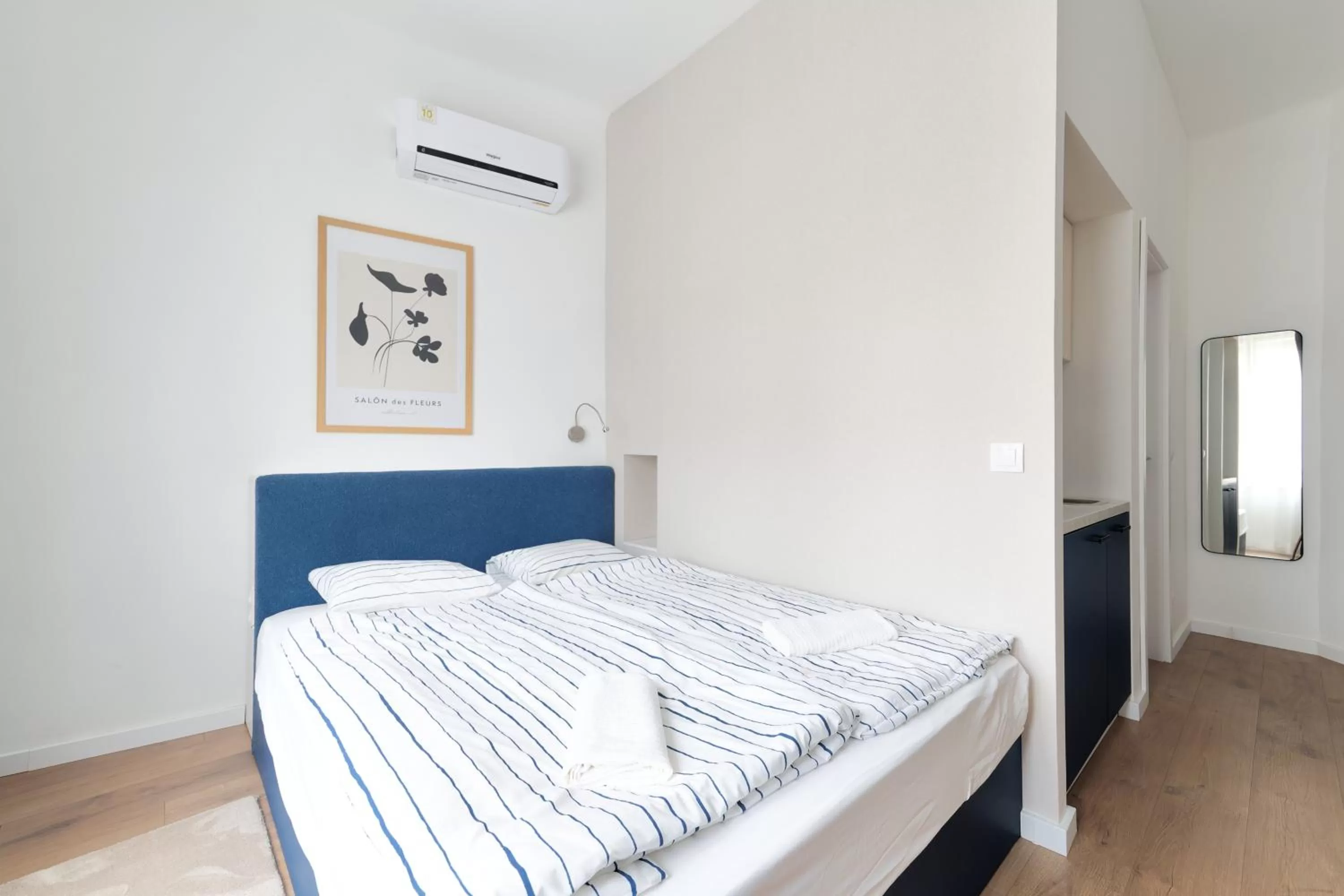 Bed in Villa Oliver Budapest