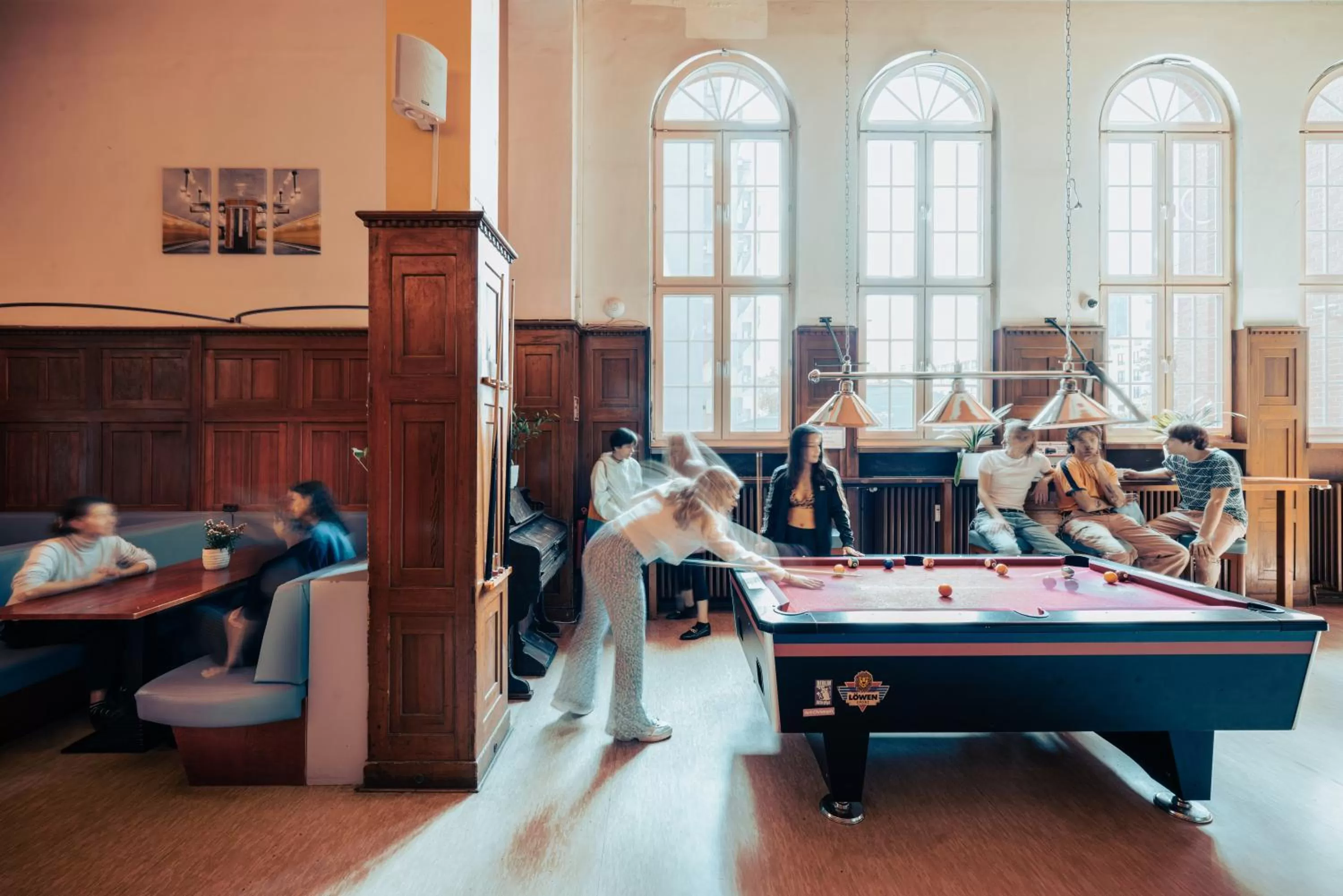 Billiard in Three Little Pigs Hostel - Your Berlin Castle