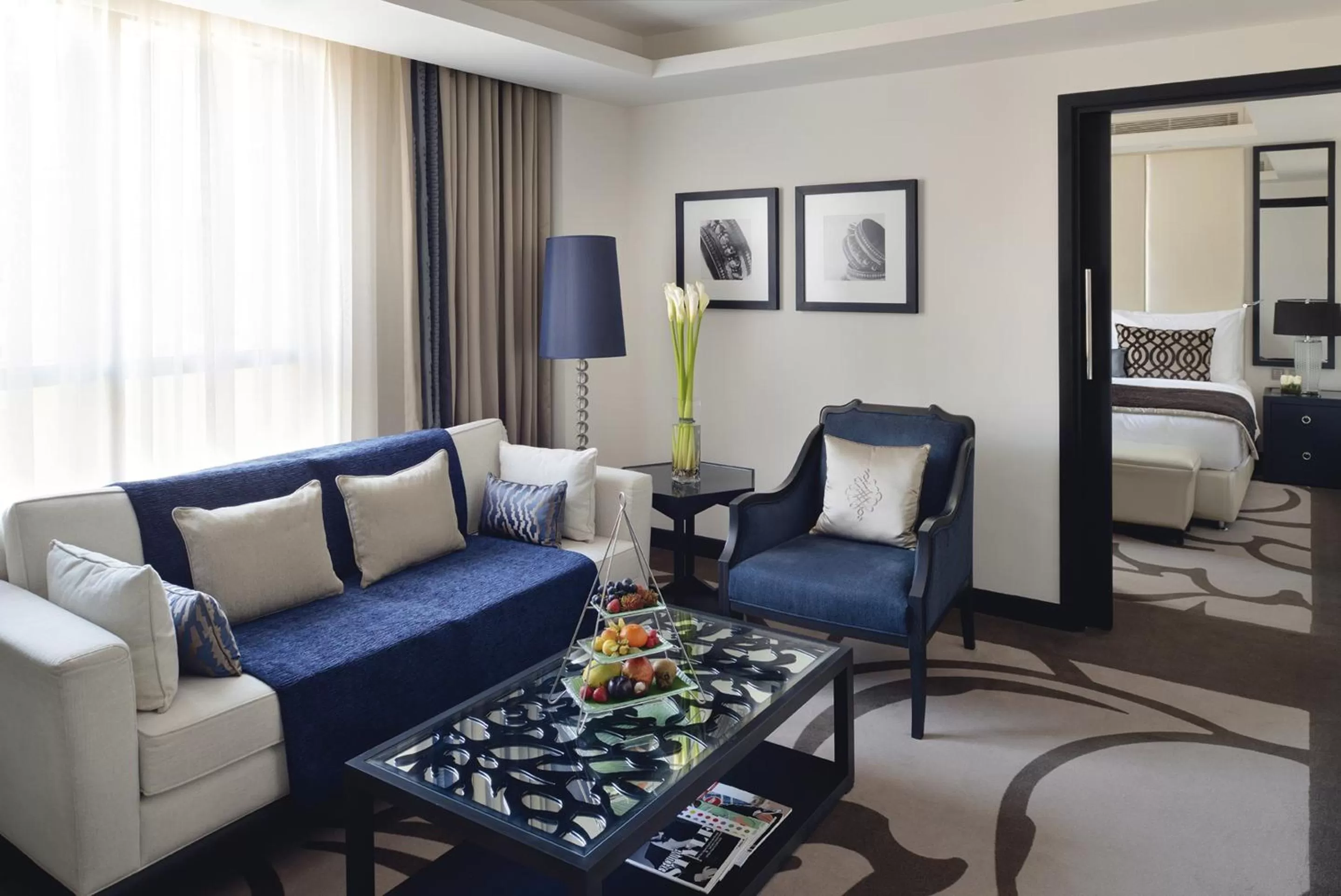 Living room in Voco - Riyadh by IHG